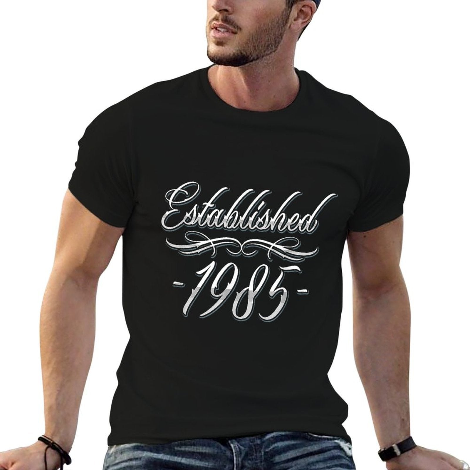 40 Year Old Birth Year Tattoo 40th Birthday  Classic T-Shirt