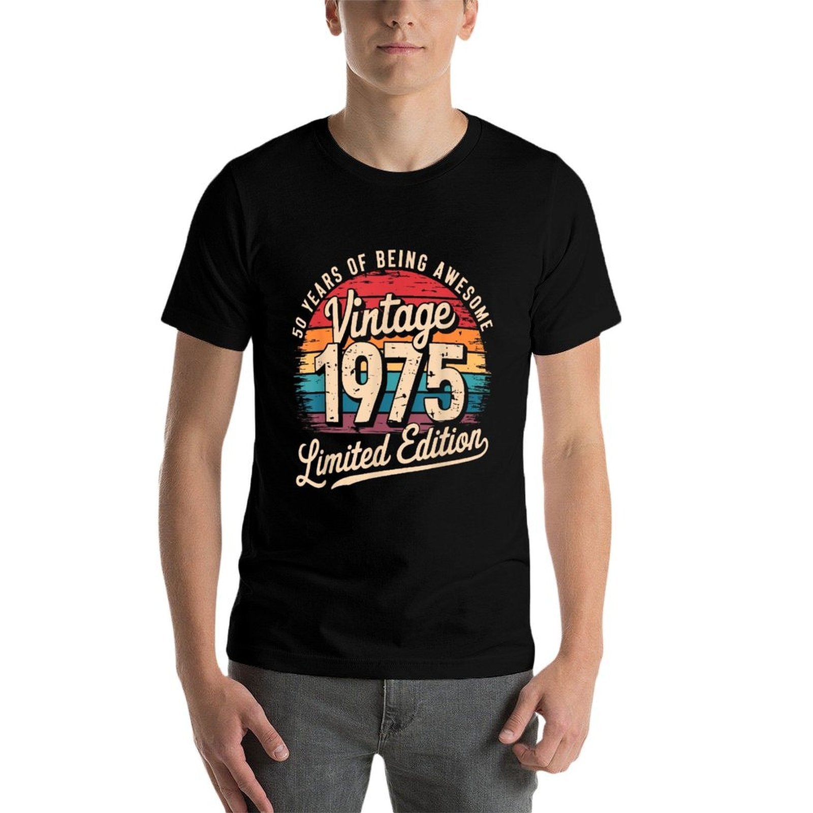 50 Year Birthday Decorations Men Gag 50yr 1975 50th Birthday  Classic T-Shirt