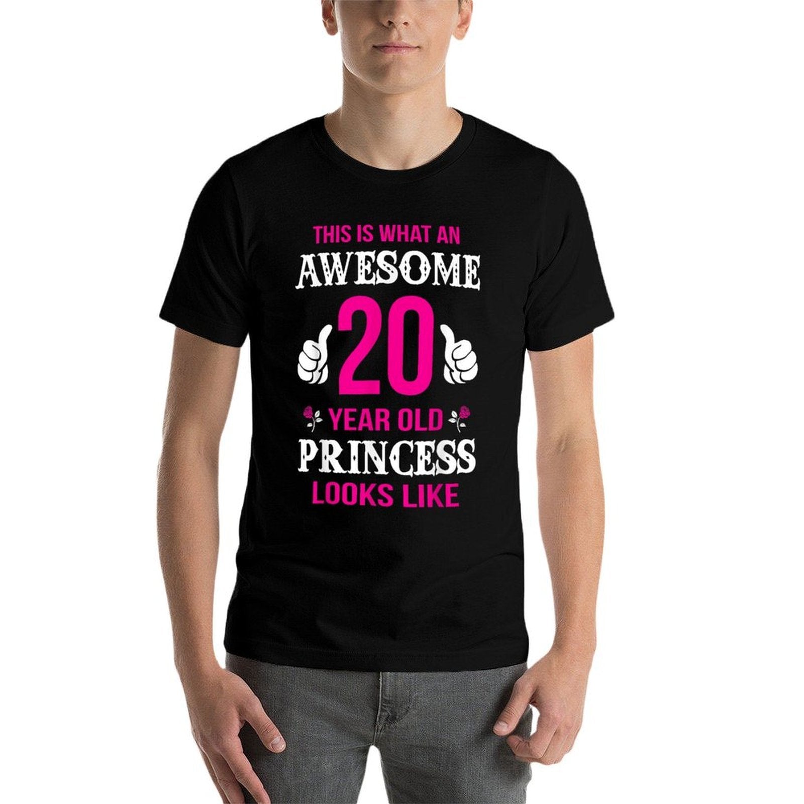 20th Birthday For Women 20 Year Old Princess Gift  Durable T-Shirt