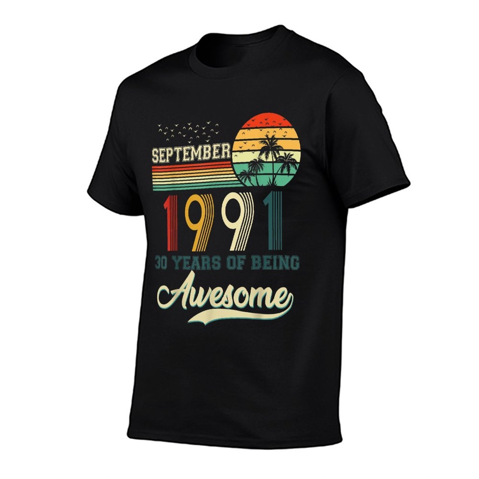 30 Years Old September 1991 Limited Edition 30th Birthday  Lightweight T-Shirt