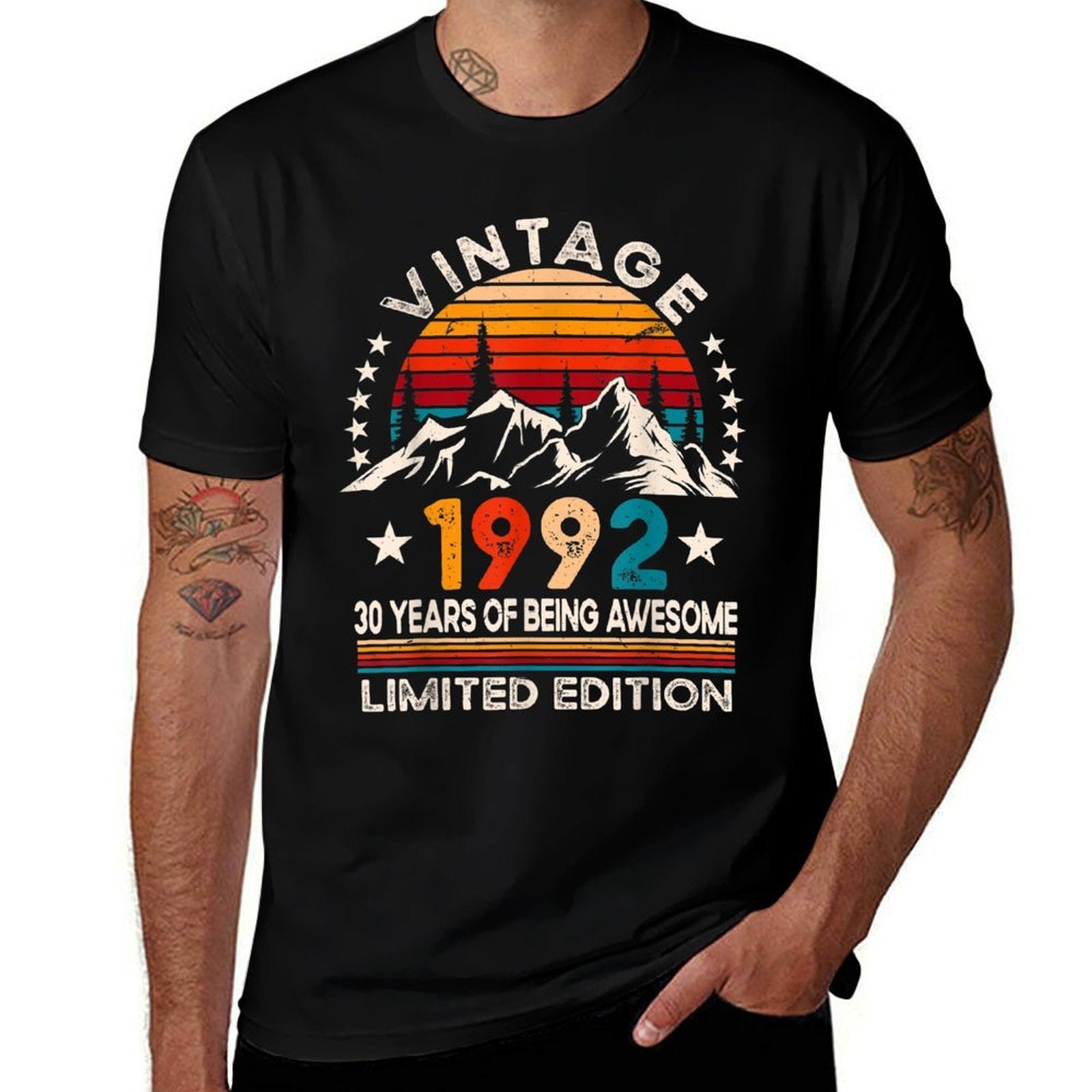 30 Year Old Bday Vintage 1992 Limited Edition 30th Birthday  Affordable Price T-Shirt