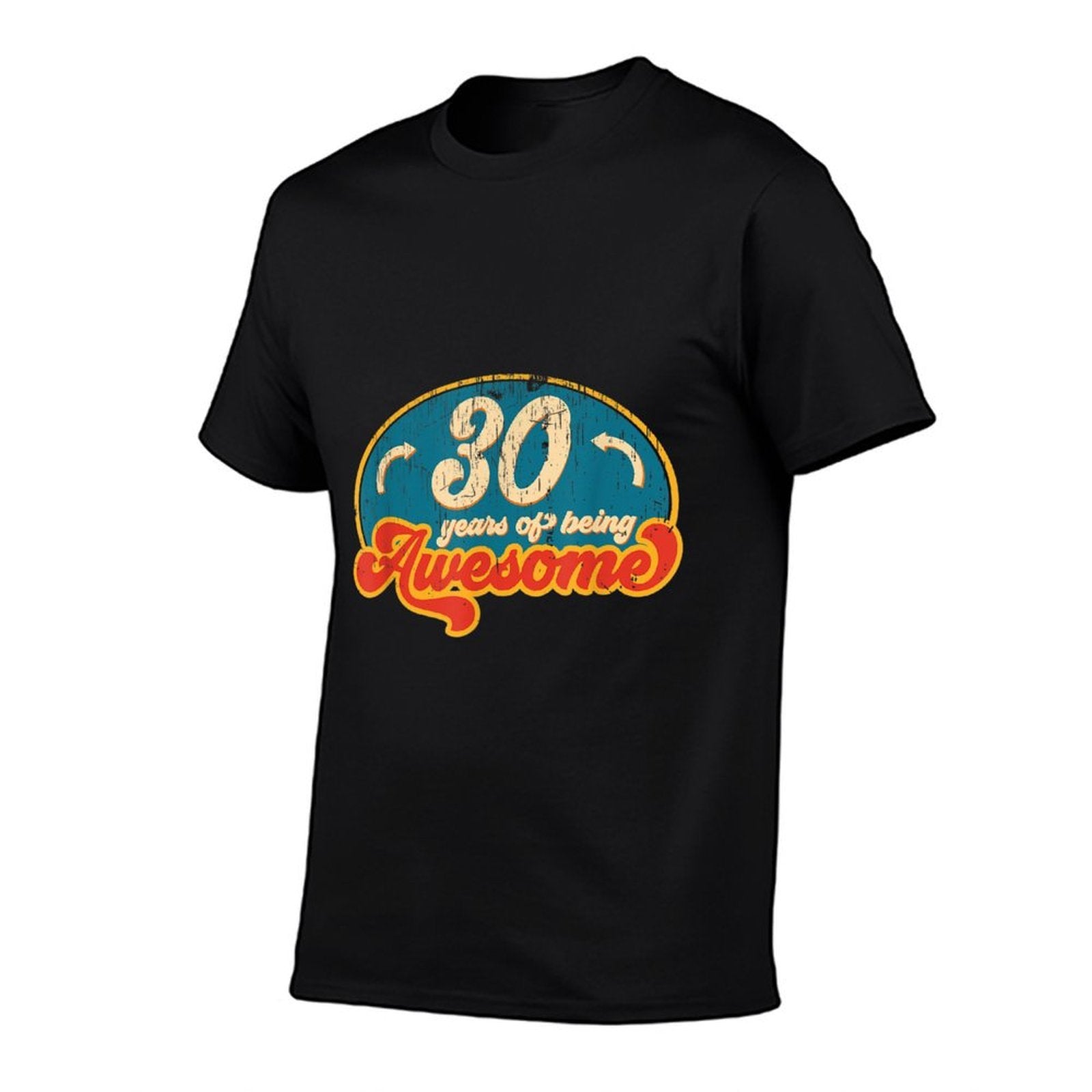 30 Year Old Gifts Retro Vintage 30th Birthday  Slim-fit Cut T-Shirt