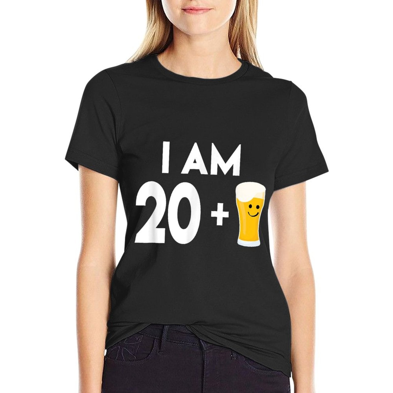21st Birthday Beer 21 Years Old Alcohol Gift  Graphic-printed T-Shirt