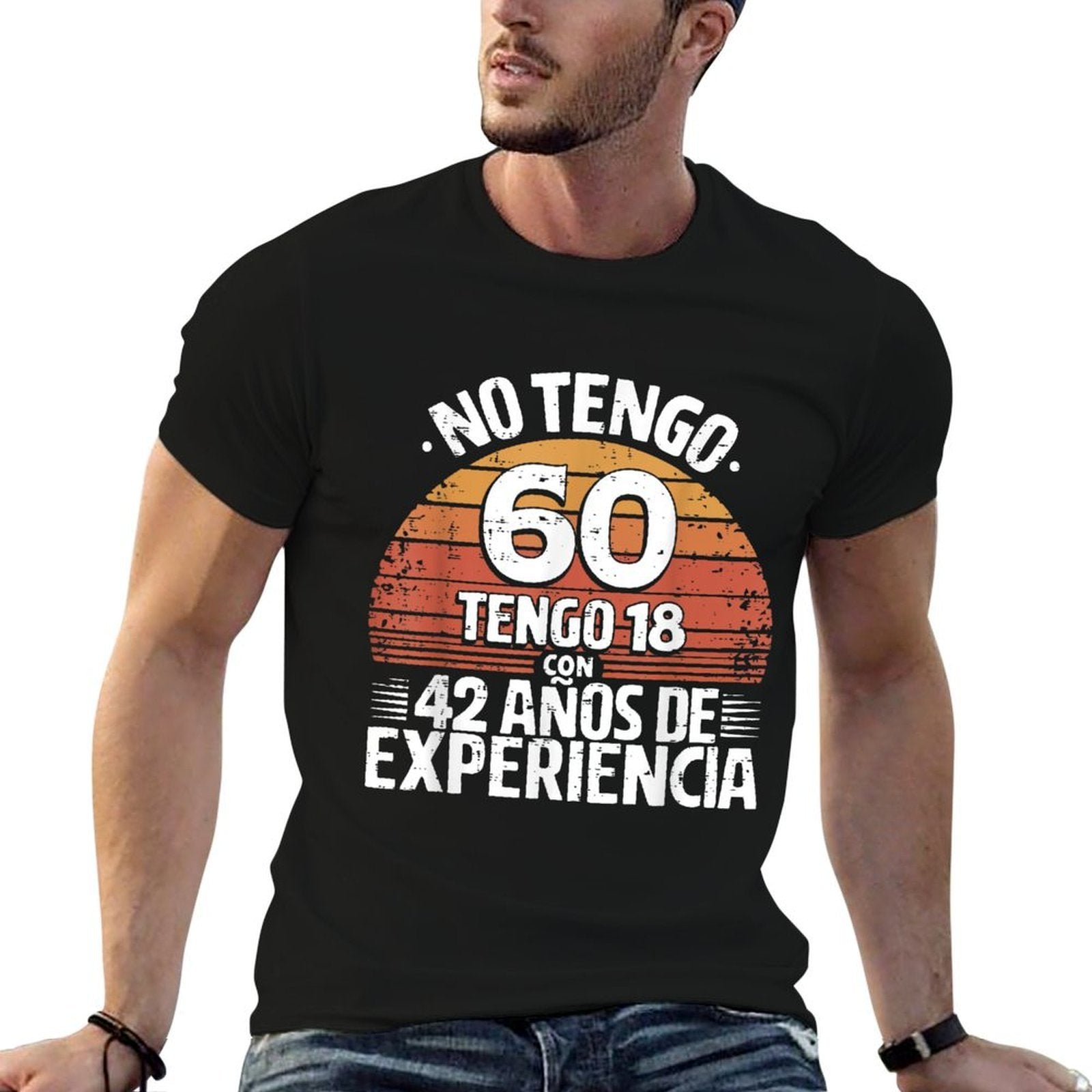 60th Birthday in Spanish Regalo Cumpleanos 60 Men Women  Breathable T-Shirt