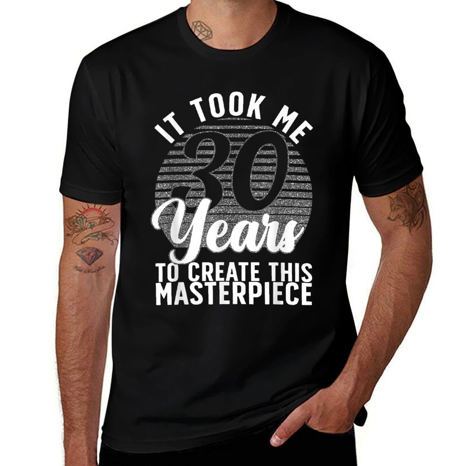 30th Birthday For Women Men 30 Year Old Gag Turning 30 Joke  Wrinkle-resistant T-Shirt