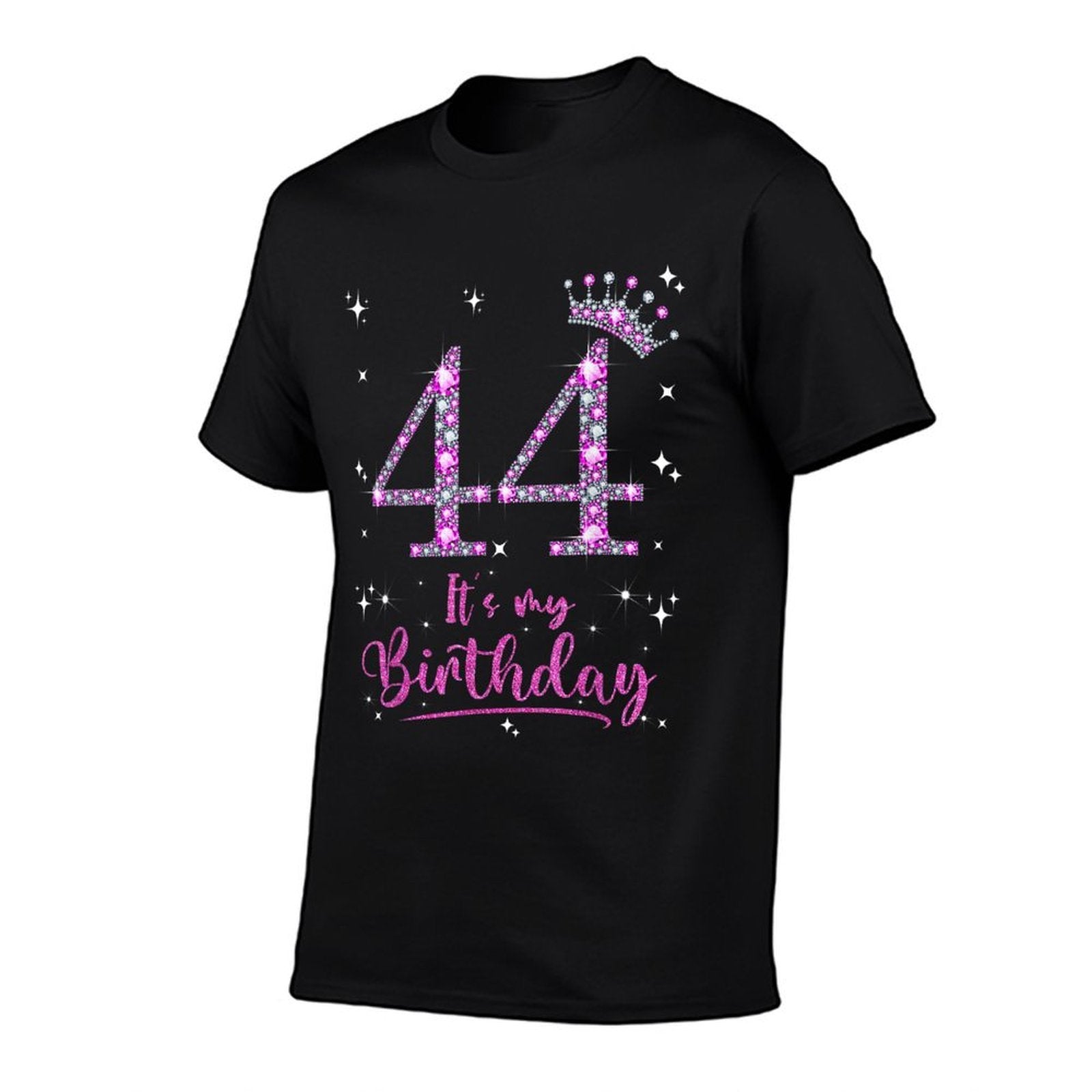 44 It's My Birthday 44 Years Old 44th Birthday Women Gift  Summer-ready Fabric T-Shirt