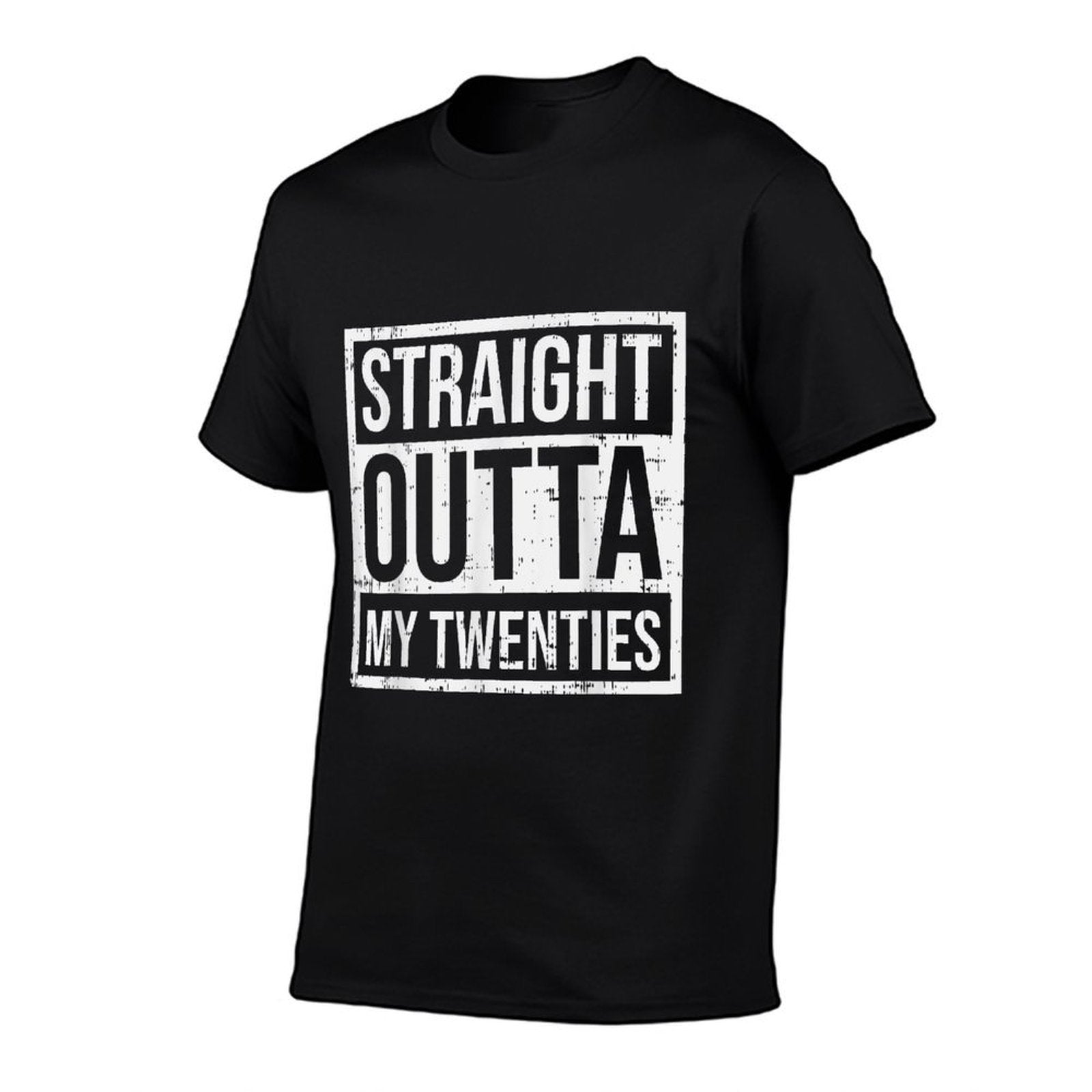 Straight Outta My Twenties 30th Birthday 30 Year Old Gift  Trendy Pattern T-Shirt