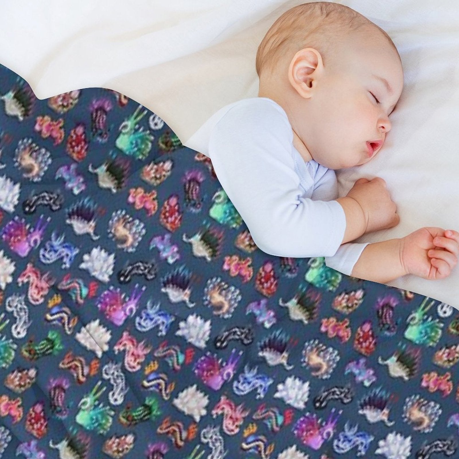 NUDIBRANCH Versatility Throw Blanket