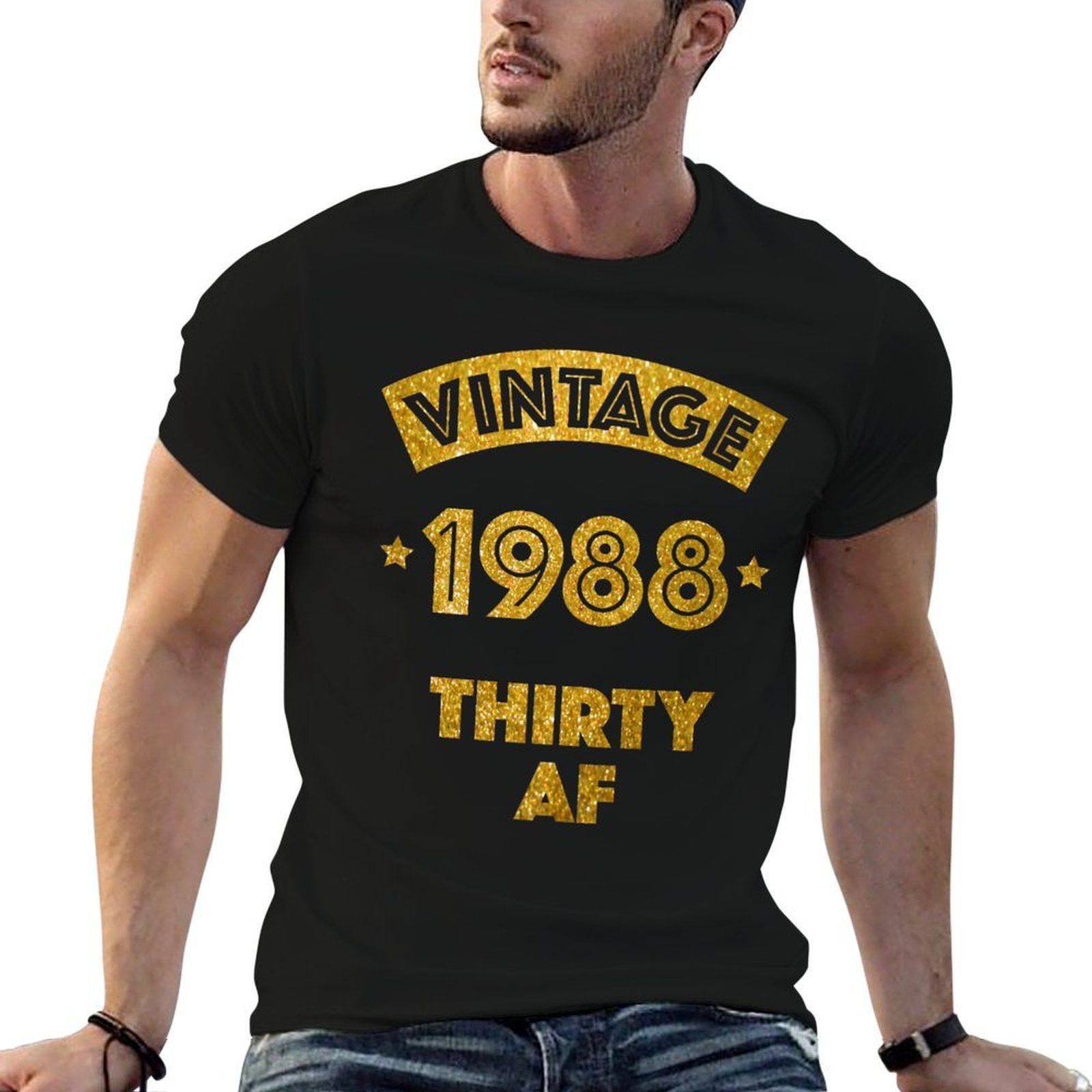 30th Birthday - Thirty AF Dirty Thirty Tee  Moisture-wicking T-Shirt