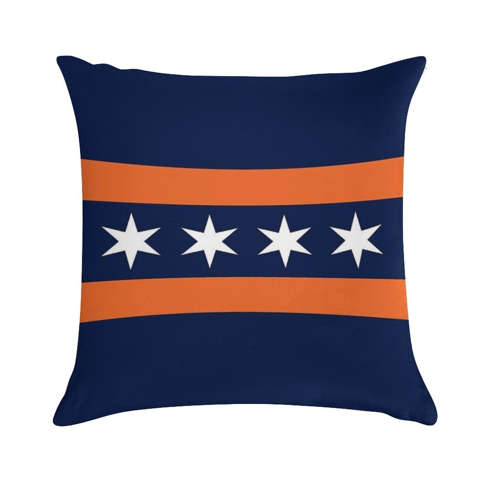 Chicago Football Soft Warmth Comfort Throw Pillow
