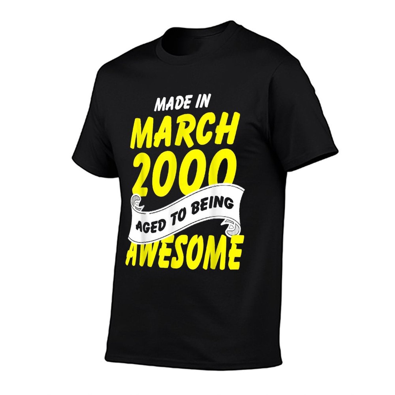 20th Birthday Made In March 2000 To Awesome  Lightweight T-Shirt
