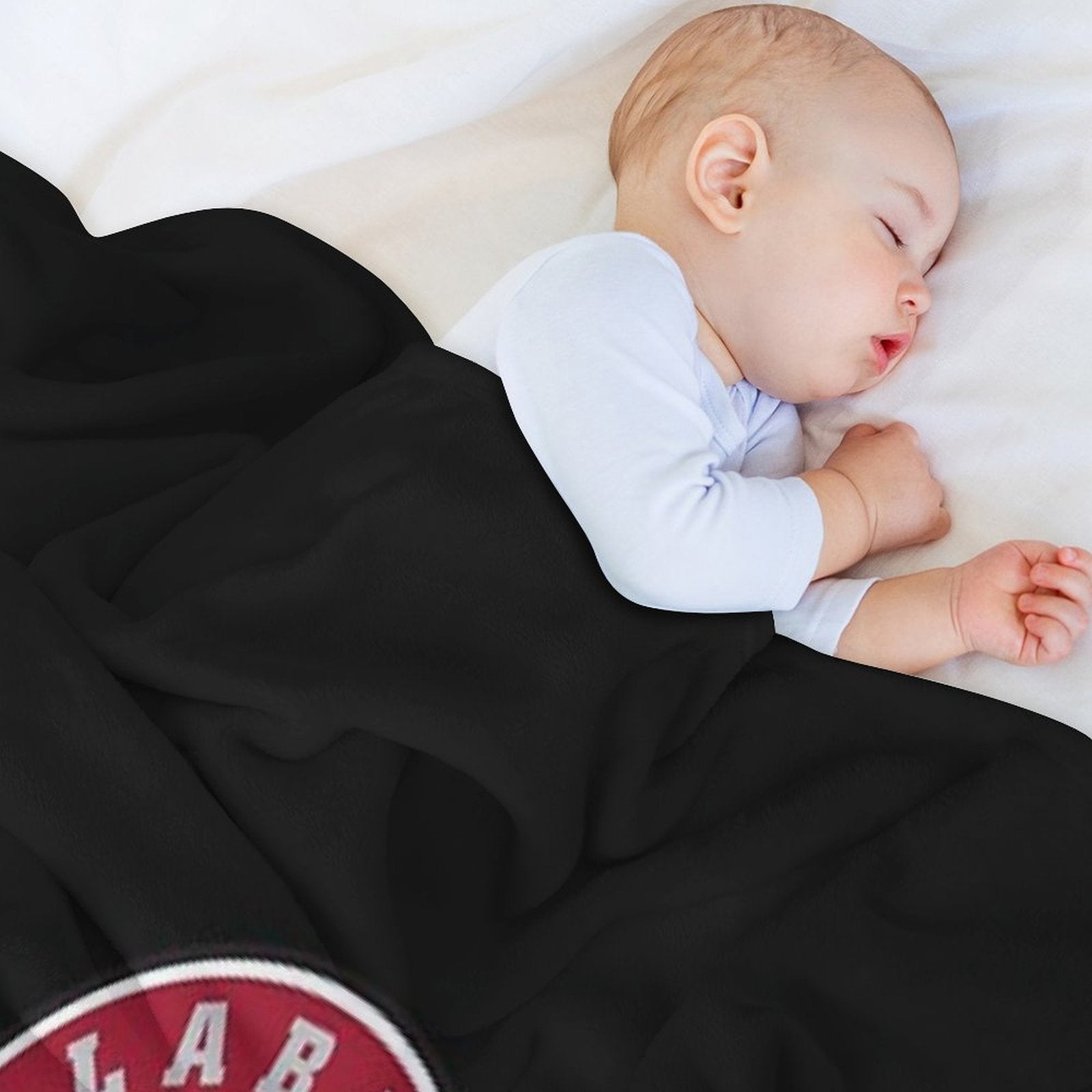 Alabama Logo Classic T-Shirt Lightweight Throw Blanket