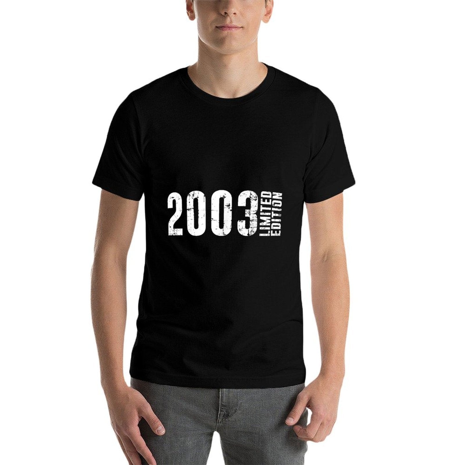 2003 Limited Edition And 20th Birthday  Oversized Silhouette T-Shirt