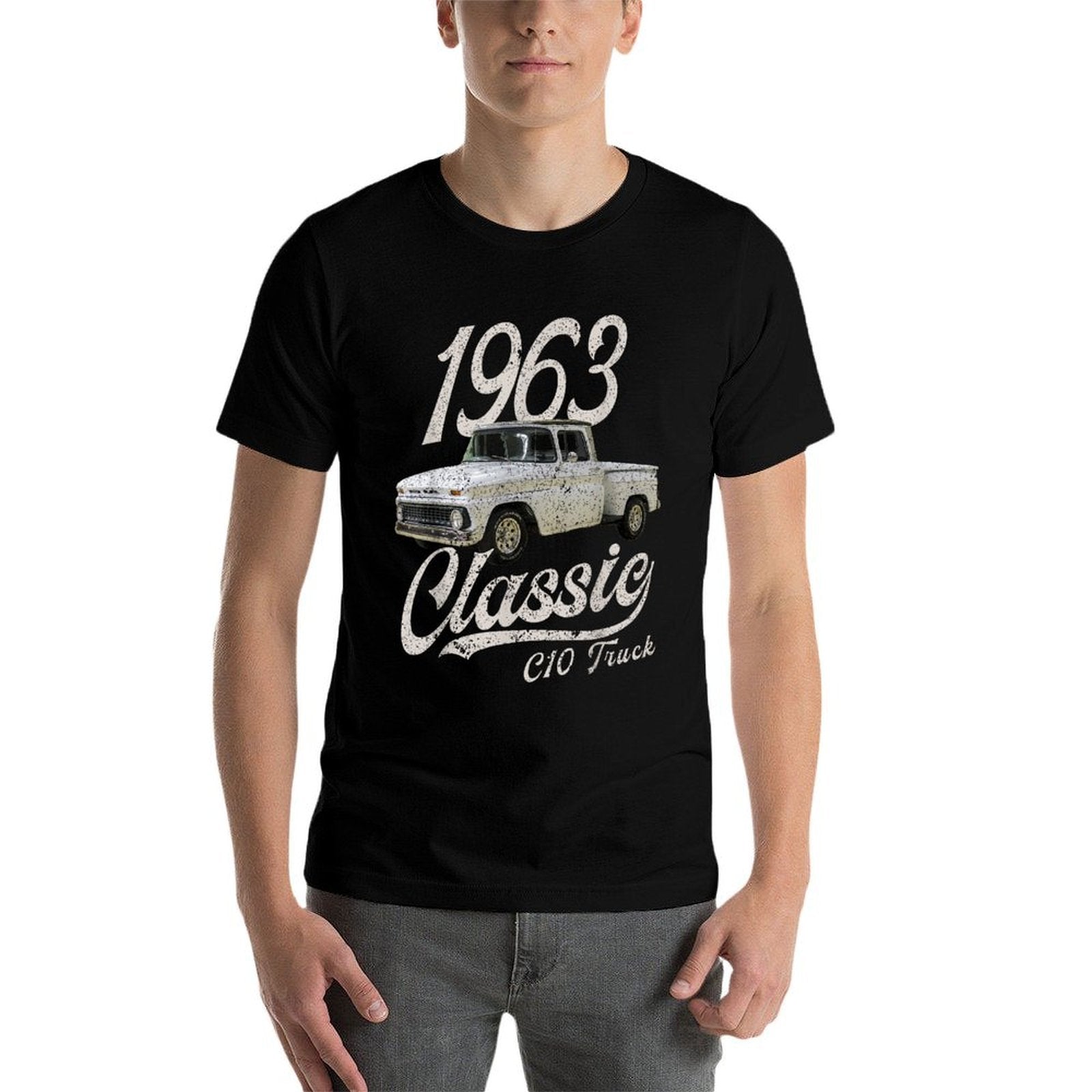 1963 63 C10 TRUCK  High-quality Stitching T-Shirt