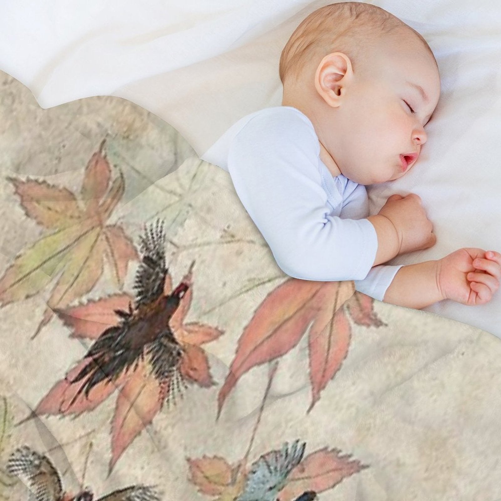 Common Pheasant Wrinkle-free Throw Blanket
