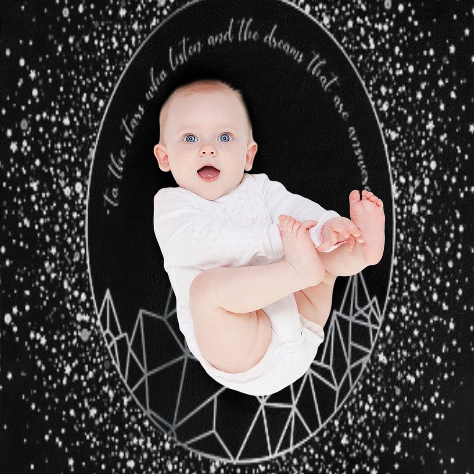 To The Stars Who Listen, And The Dream That Are Answered Lightweight Throw Blanket