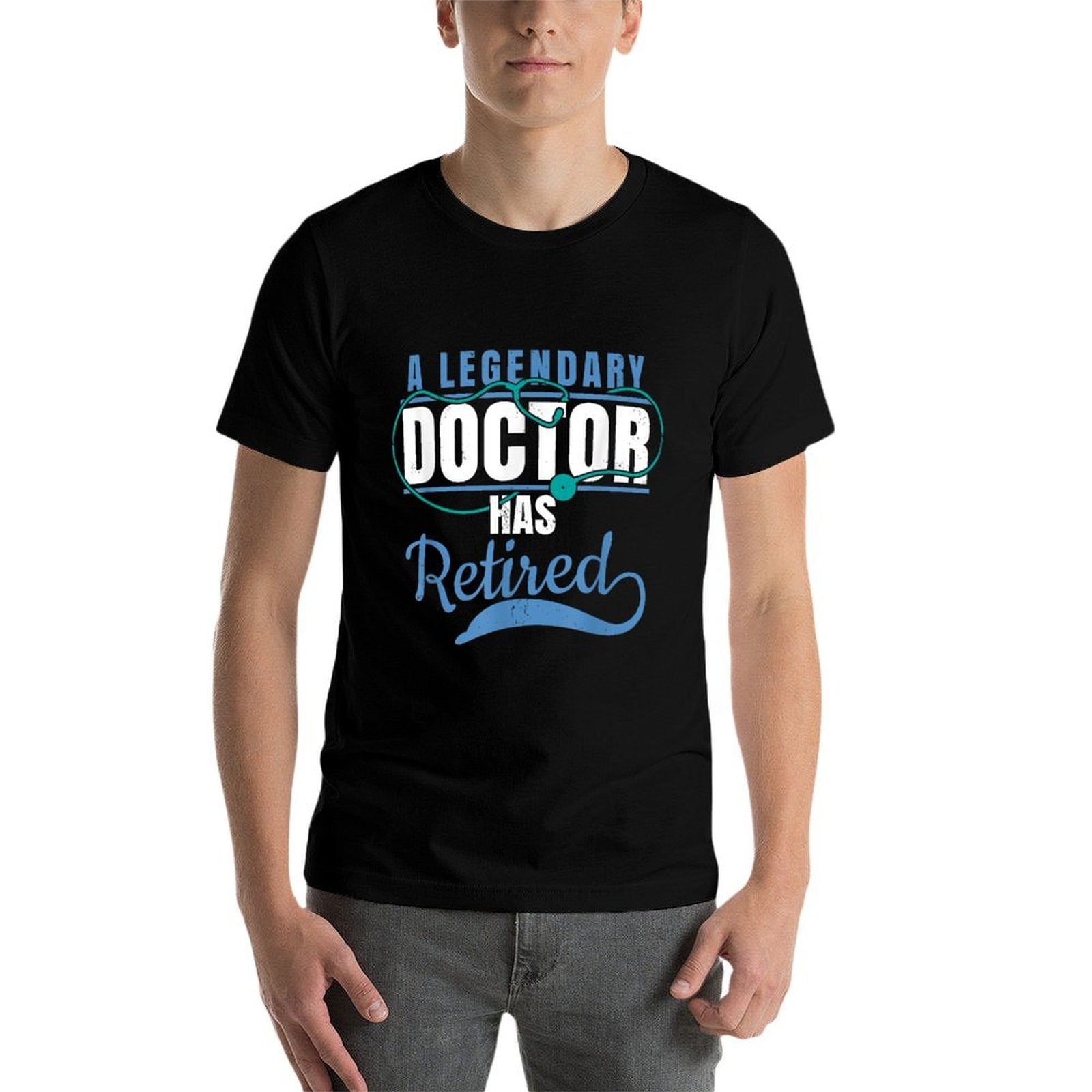 Retired Doctor Retirement Gift for Retiring Medical MD Comfortable T-Shirt