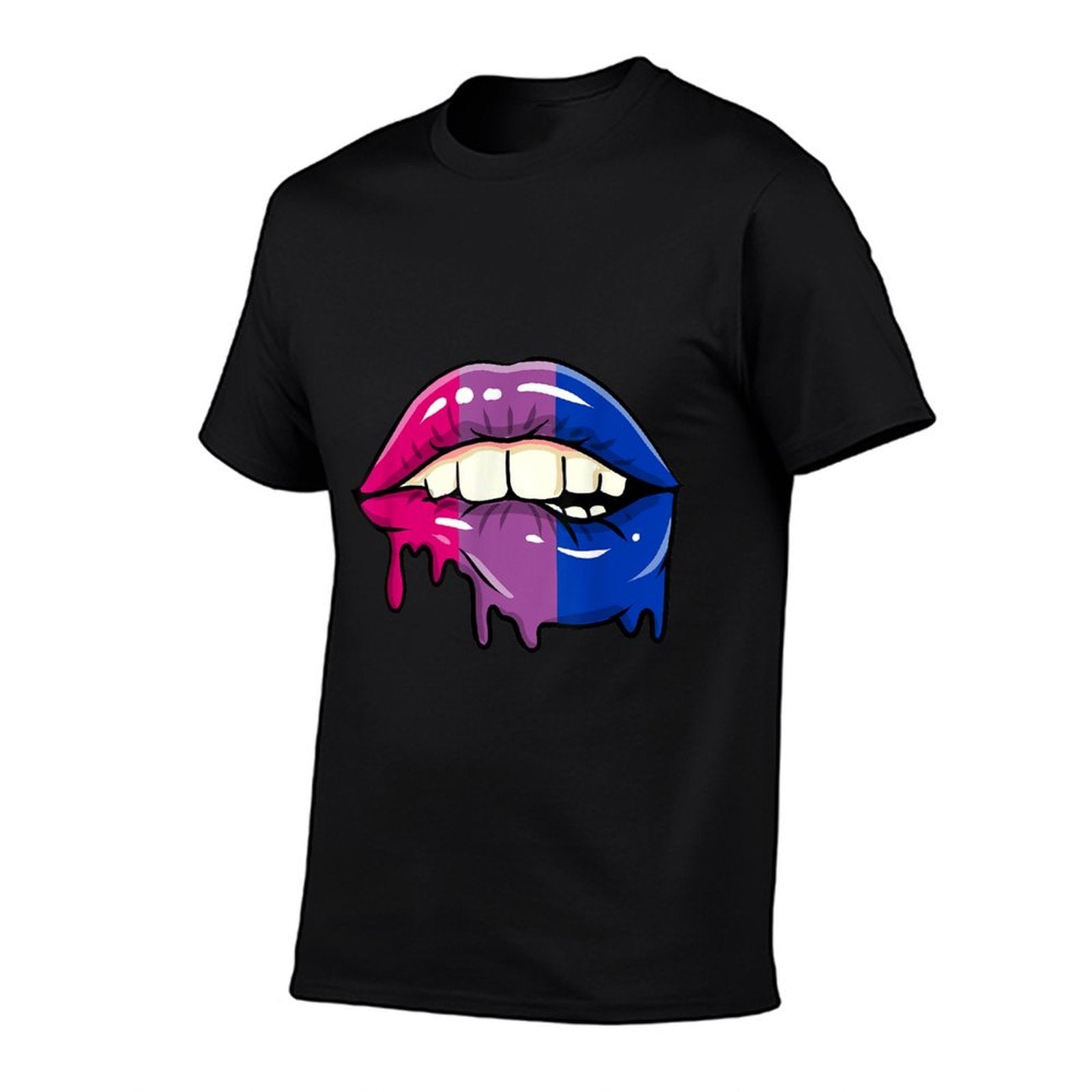 Dripping Bisexual Lips Bi Pride  Affordable Price T-Shirt