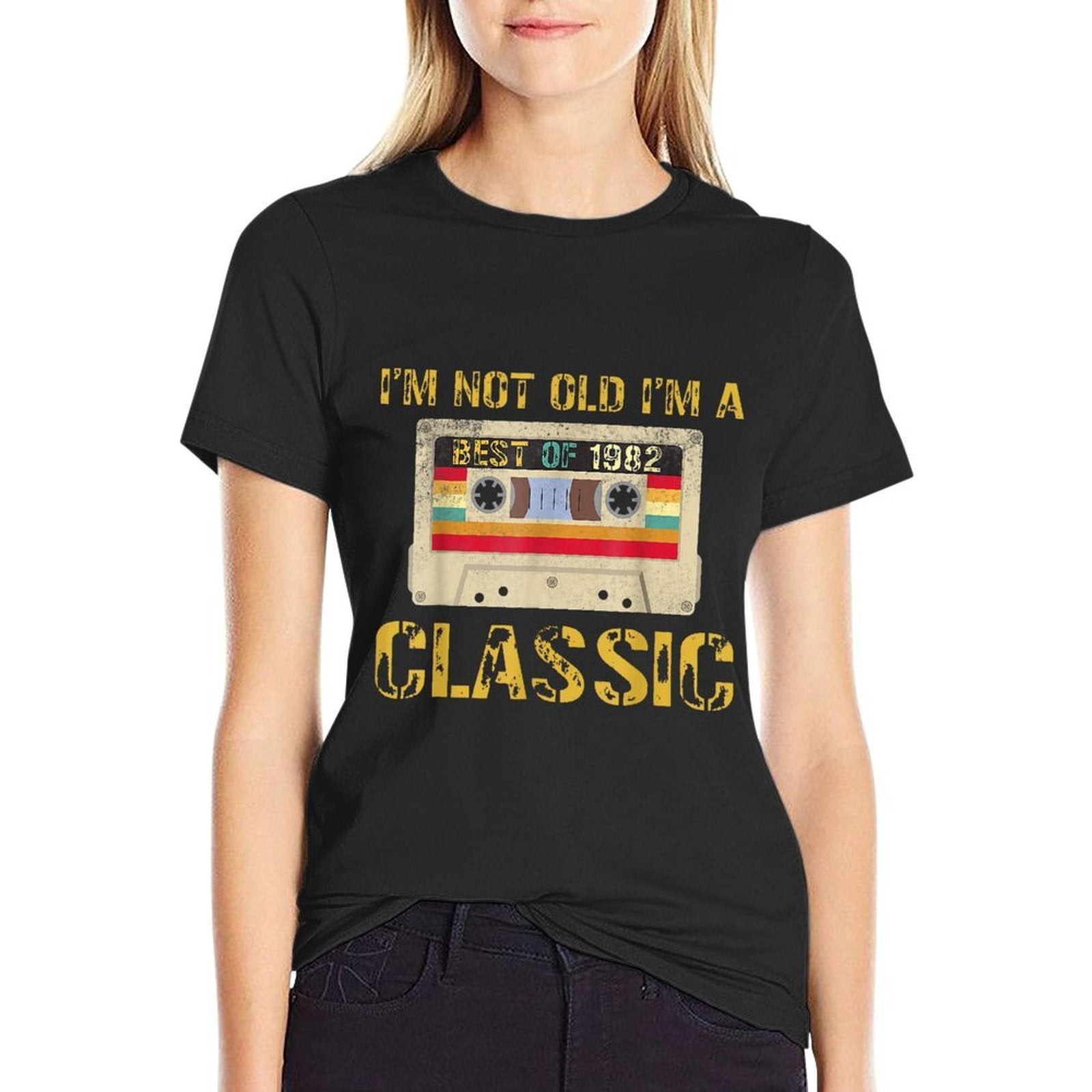 40 Birthday Decorations Men Best of 1982 BDay 40th Birthday  Relaxed-fit T-Shirt