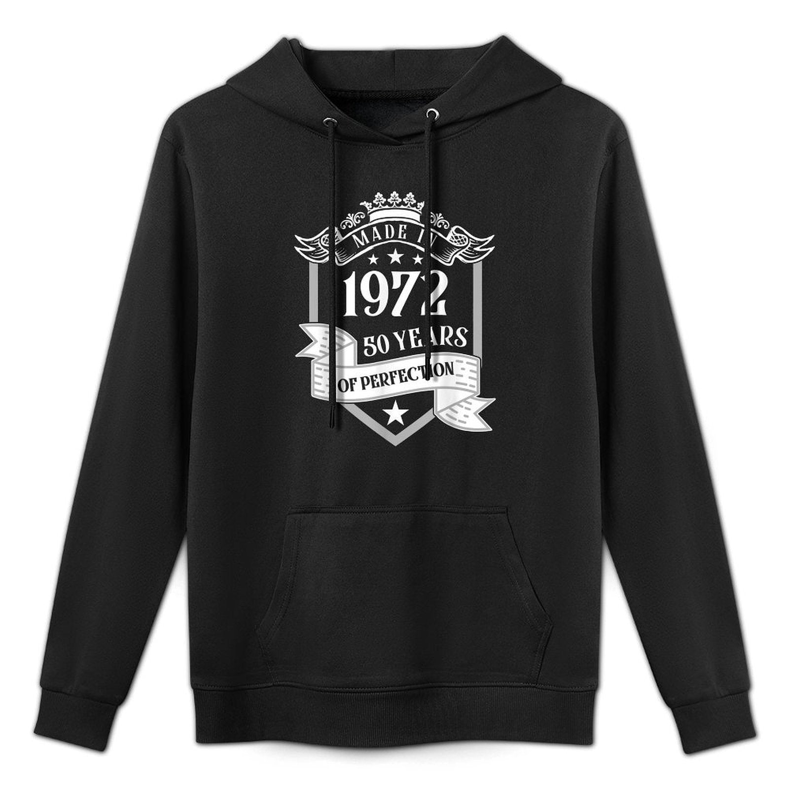 Made In 1972 50 Year Old 50th Birthday Outfit Women Relaxed Fit Hoodie