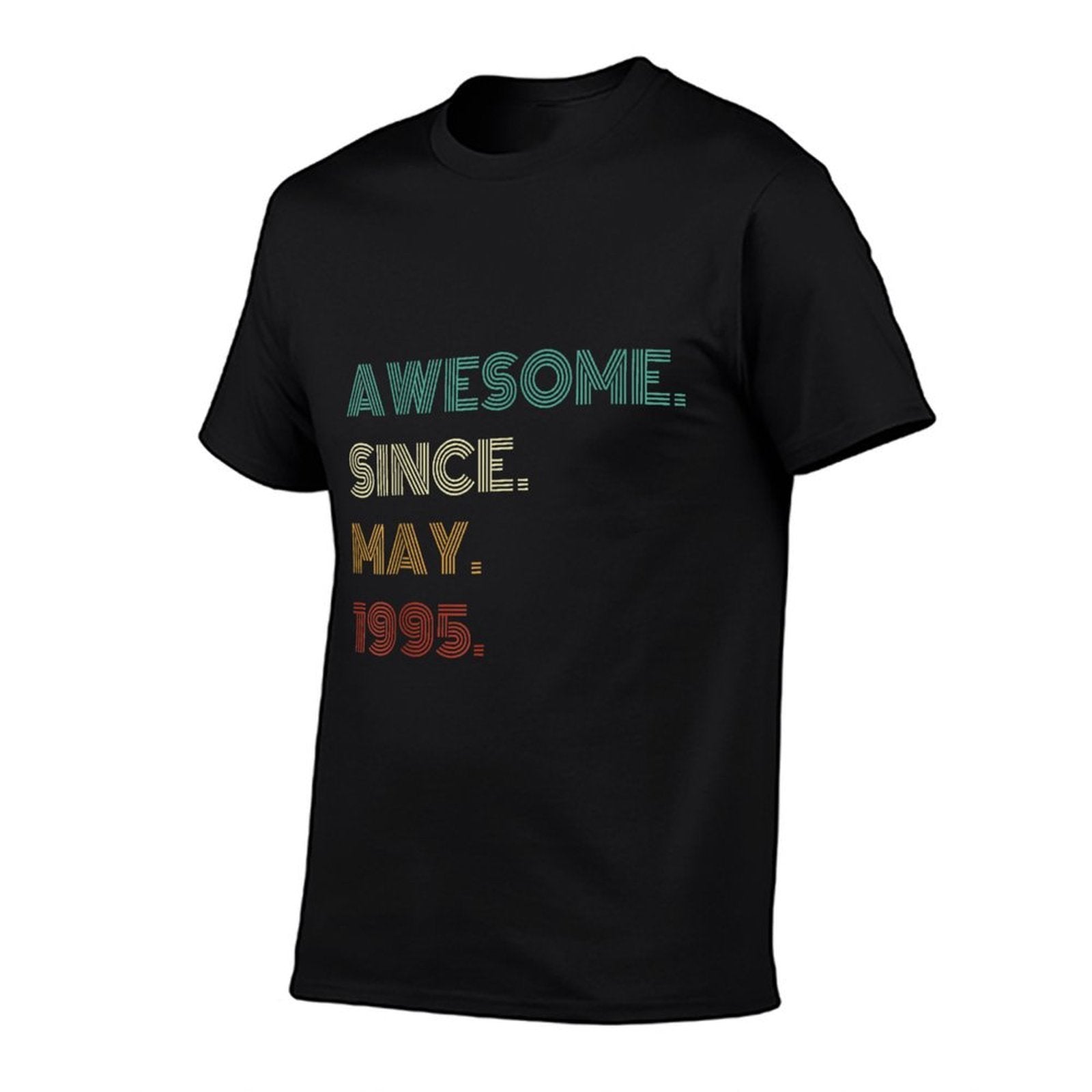 30 Years Old Awesome Since May 1995 30th Birthday  Summer-ready Fabric T-Shirt