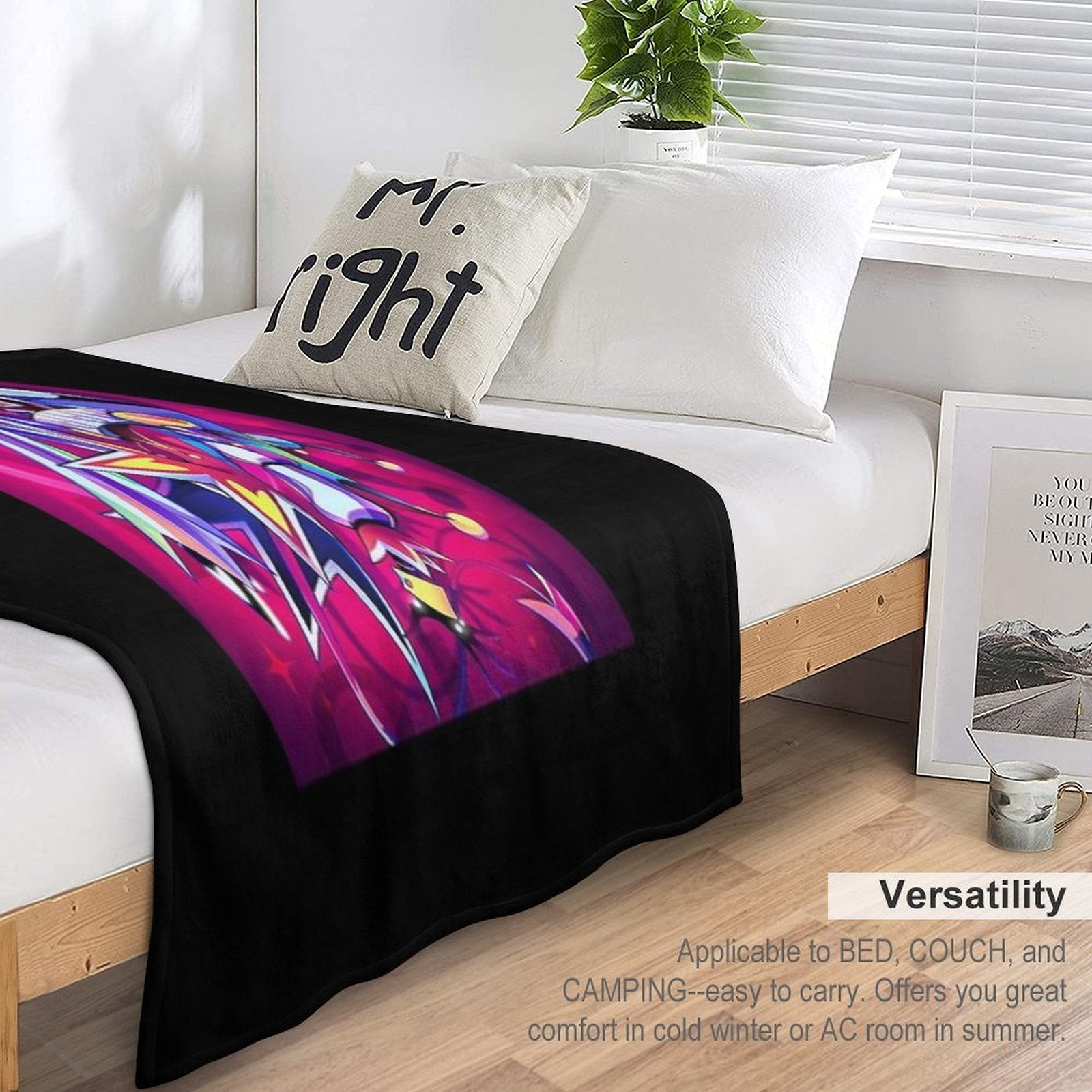 Helluva Boss - Fizzarolli Durable Throw Blanket