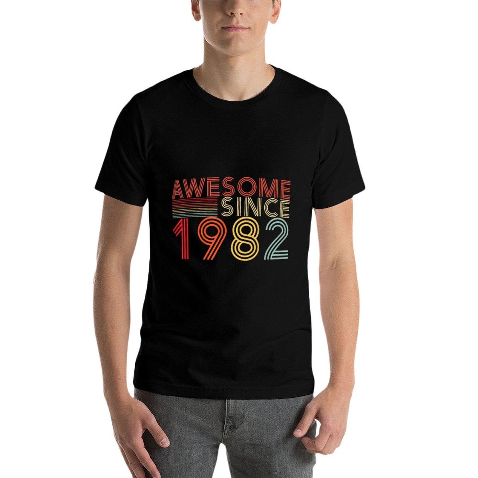 40 Birthday Decorations Men Women 1982 BDay 40th Birthday  Classic T-Shirt