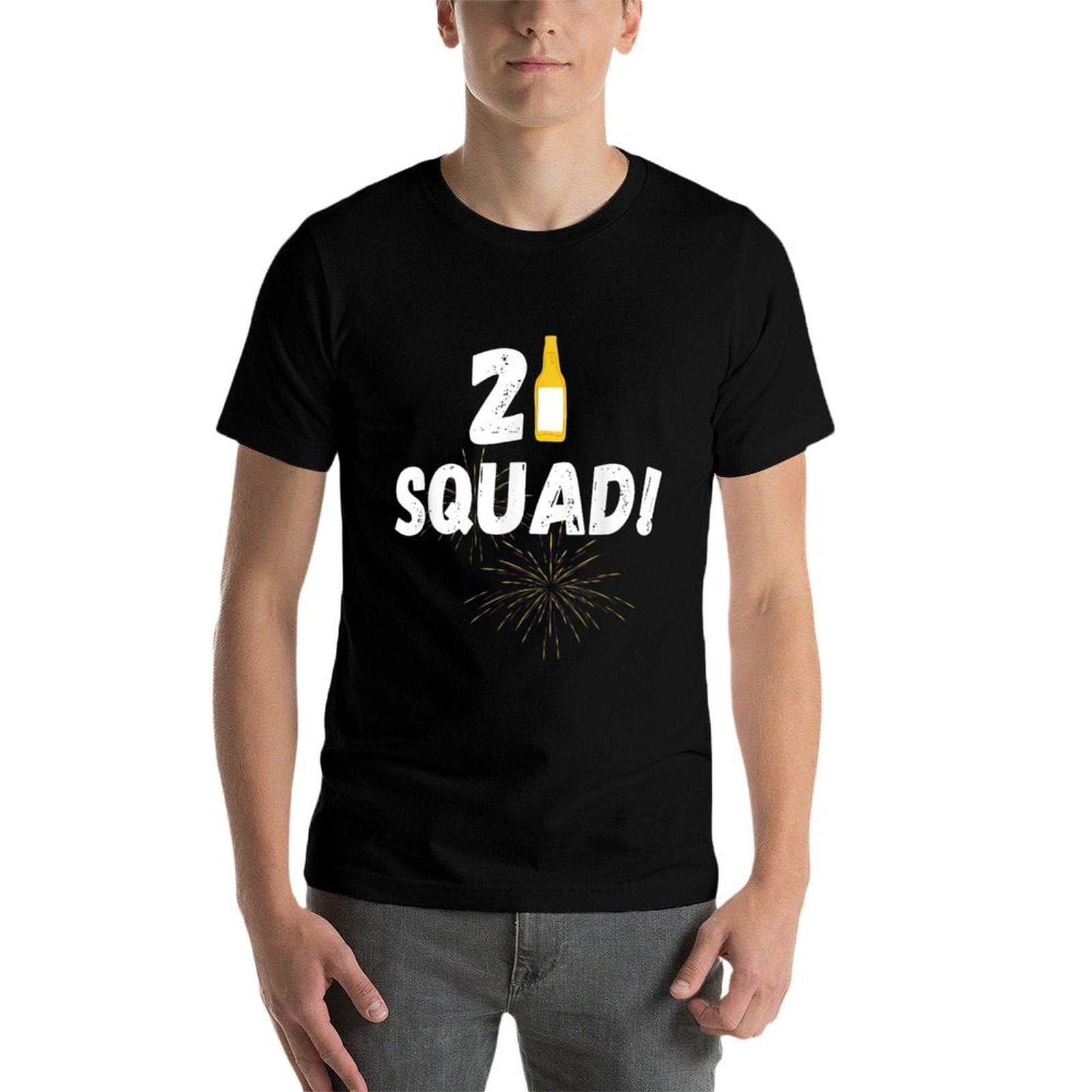 21 Squad Funny 21st Birthday Gift  Classic T-Shirt