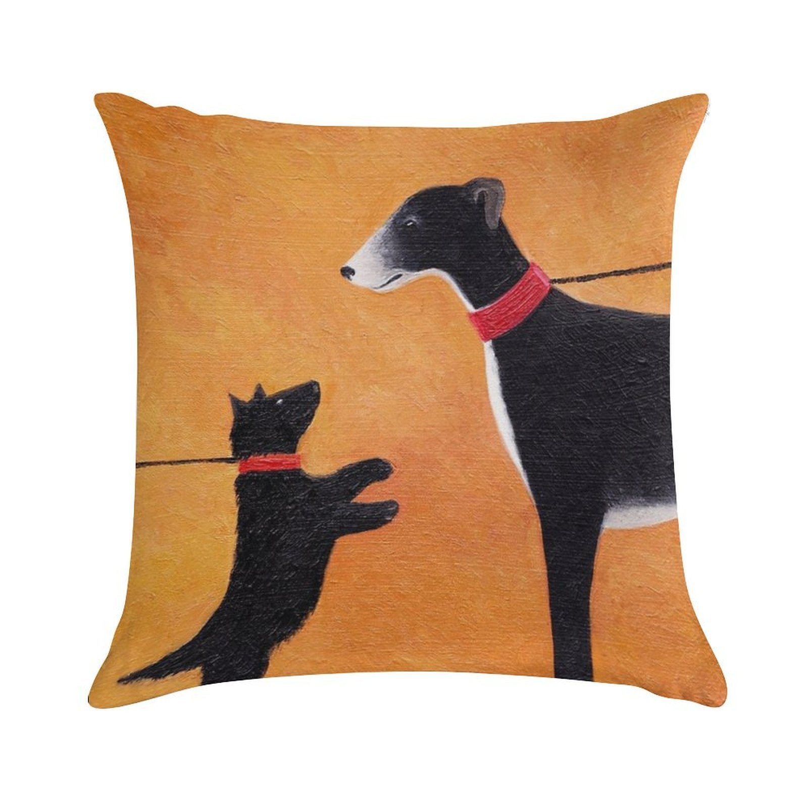 Big Hound Soft Skin-Friendly Throw Pillow