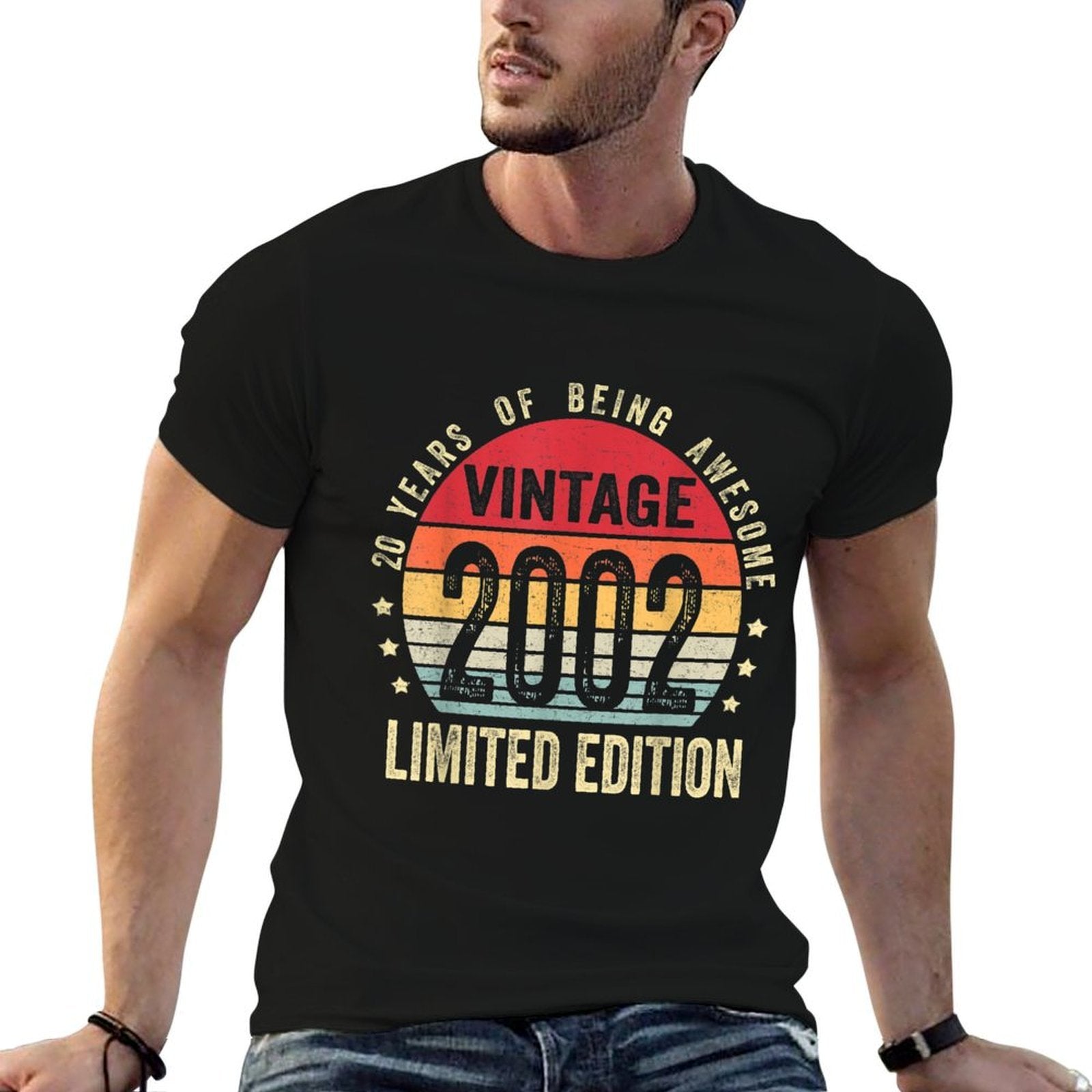 20 Year Old Gifts Vintage 2002 Limited Edition 20th Birthday  Affordable Price T-Shirt