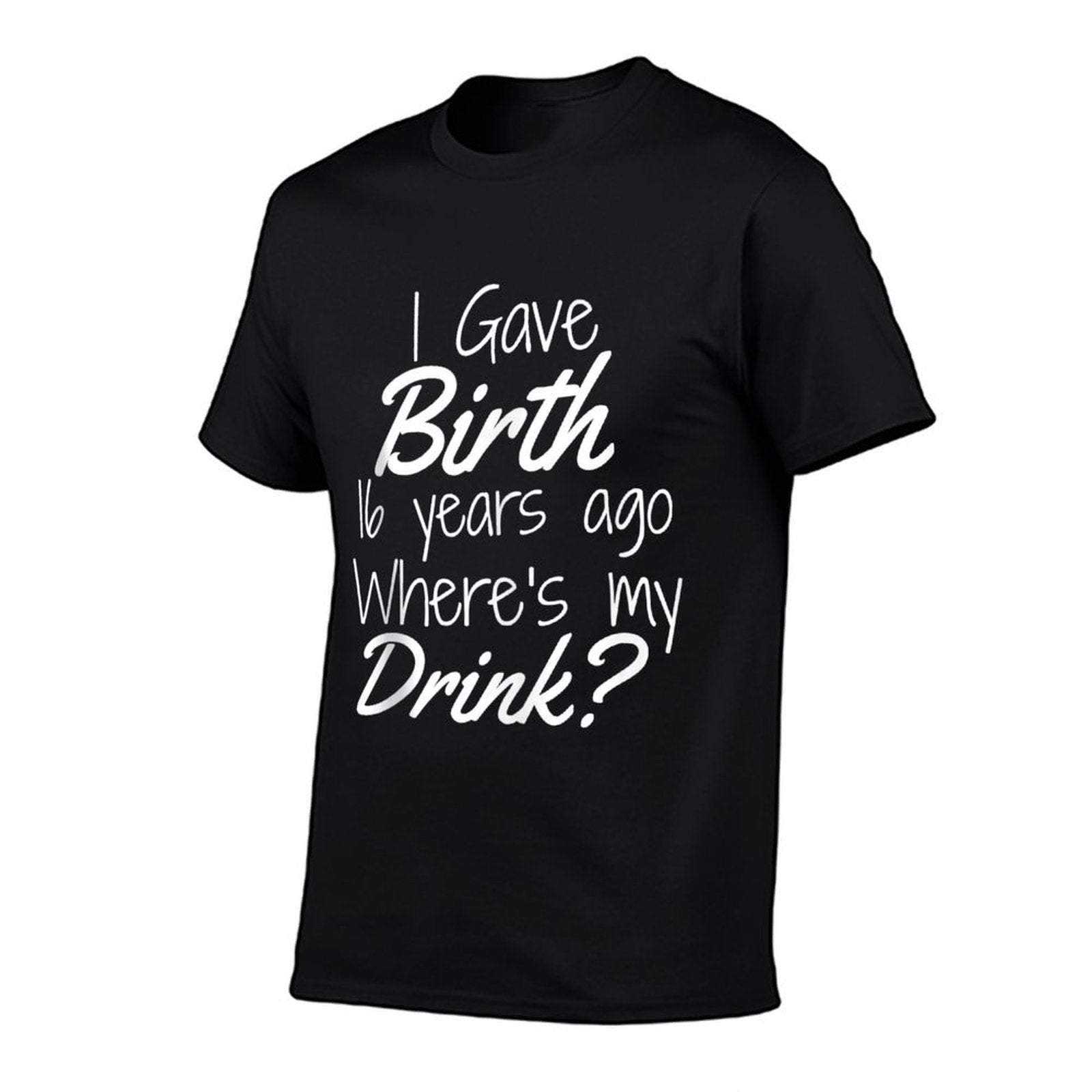 16th Birthday Mom Son Daughter 16 Year Old Gift Drink  Moisture-wicking T-Shirt