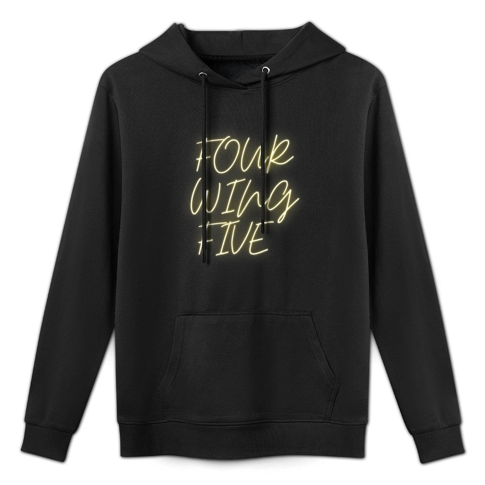Enneagram 4w5 Type 4 Wing 5 Individualist Sparkle Script Easy Care Hoodie