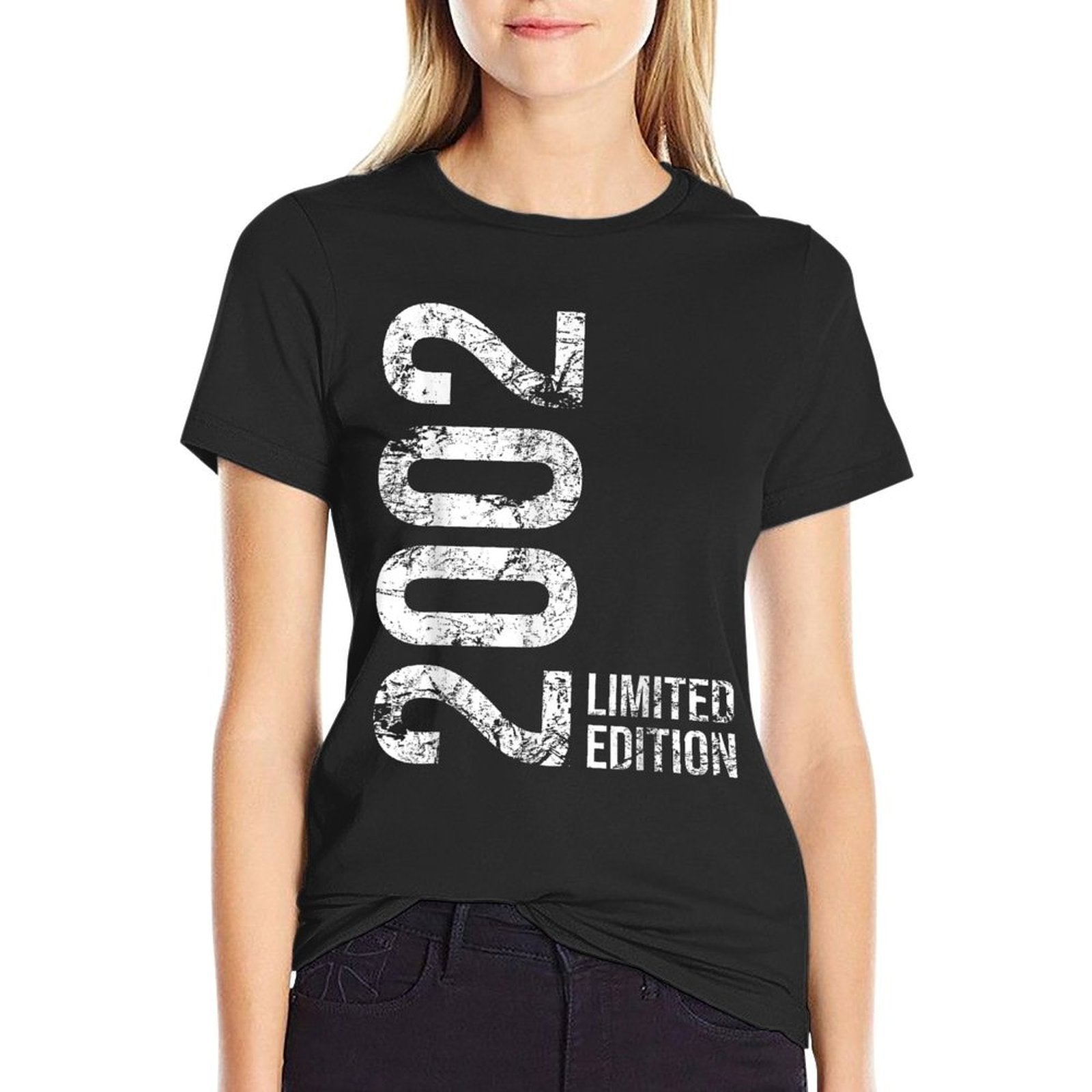 23rd Birthday 23 Years Old Man Woman Vintage 2002  Stretchy T-Shirt