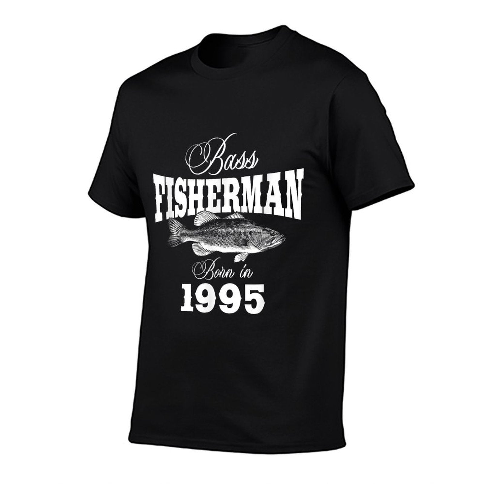 30 Year Old Fisherman Fishing 1995 30th Birthday  Cotton T-Shirt