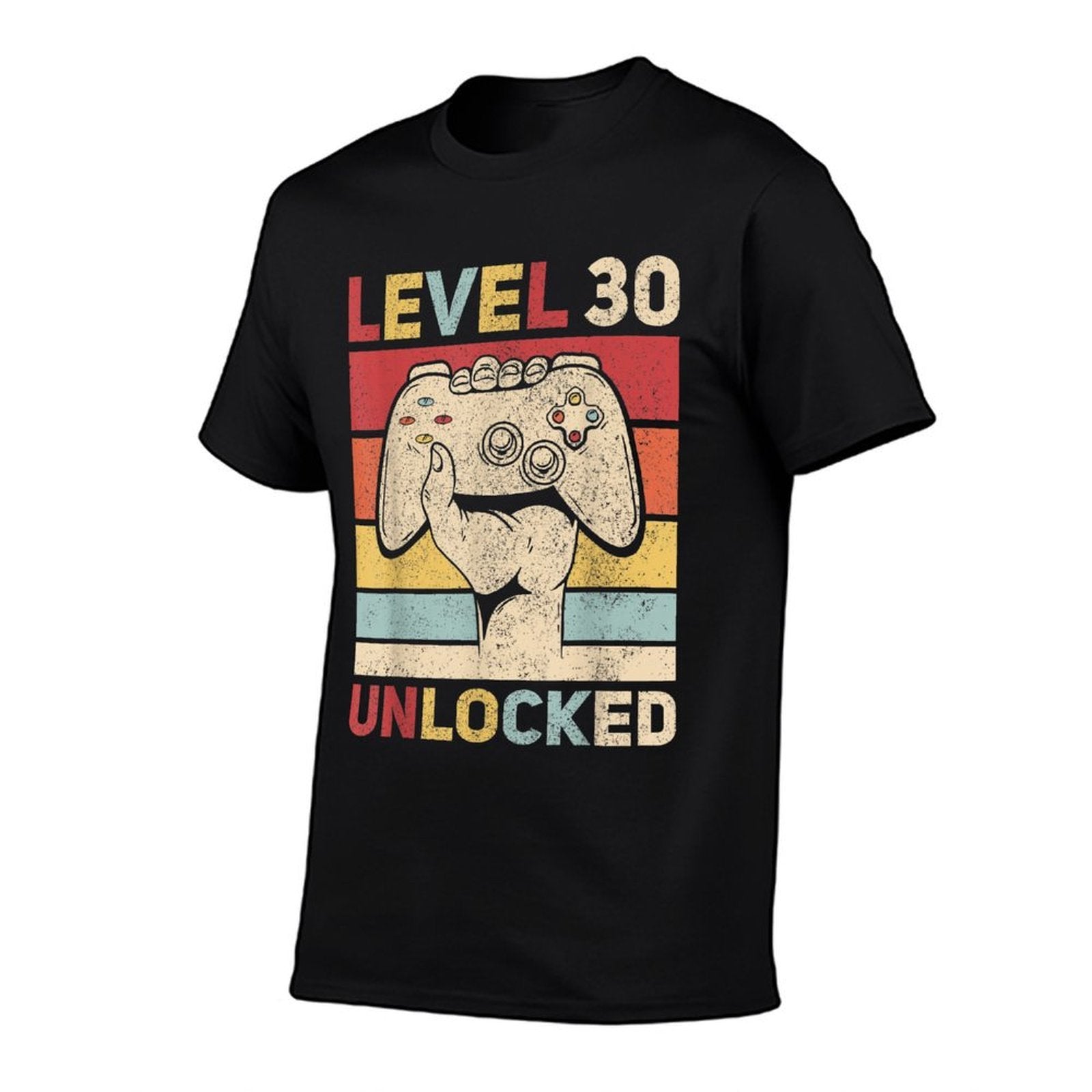 Level 30 Unlocked 30 Year Old Men Bday Outfit 30th Birthday  Lightweight T-Shirt
