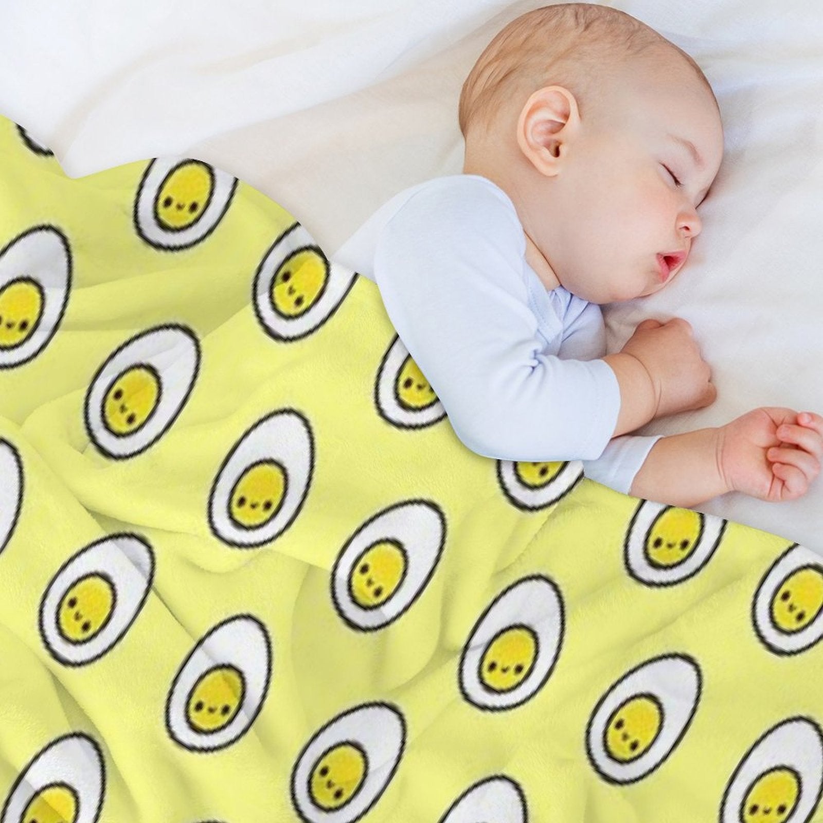 Yummy Egg Compact Throw Blanket