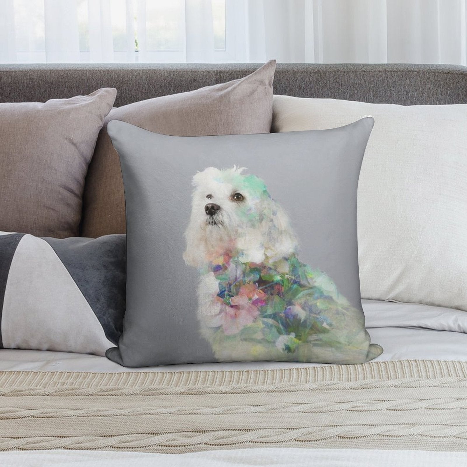 Gentle Dogs Danny Soft Gift Ready Throw Pillow