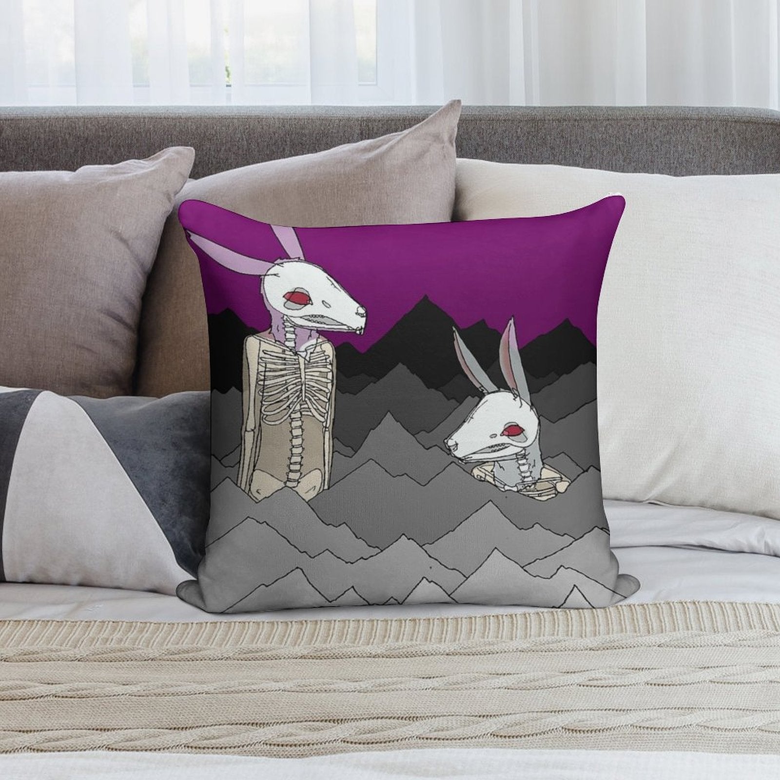 Easter Soft Warmth Comfort Throw Pillow