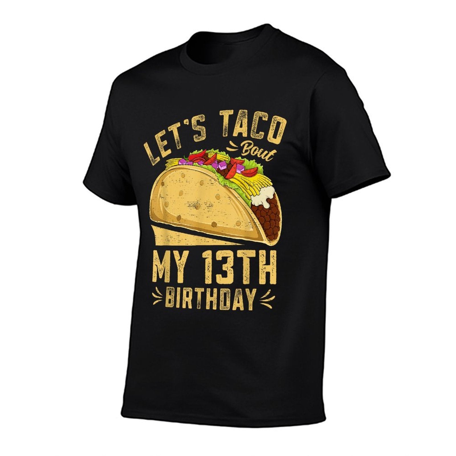 13 Year Old Funny Let's Taco Bout My 13th Birthday  Breathable T-Shirt