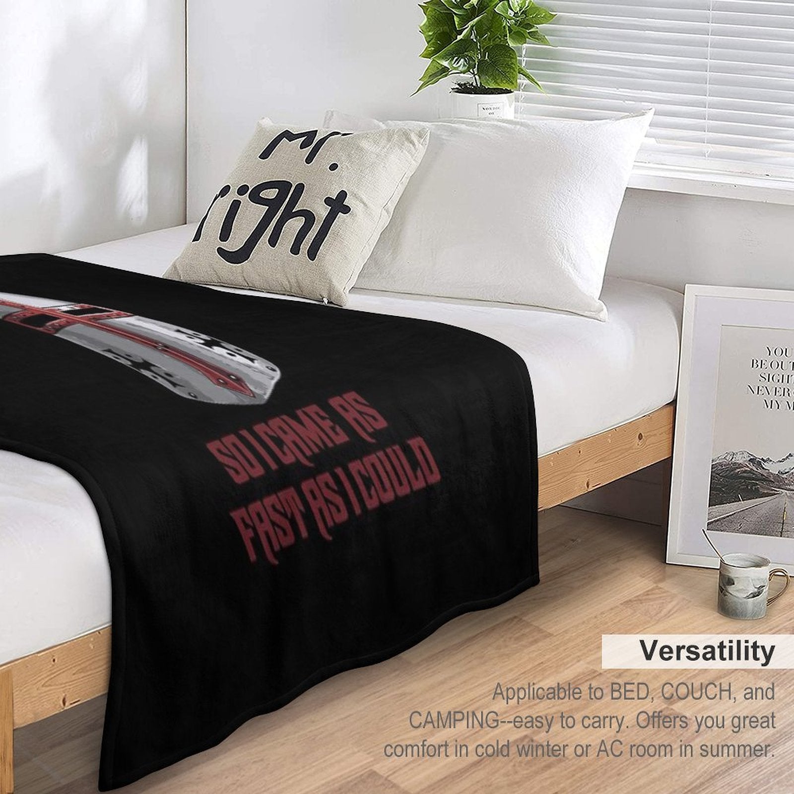 I Heard There Was Heresy... So I Came As Fast As I Could Crusader Joke Comfort Throw Blanket