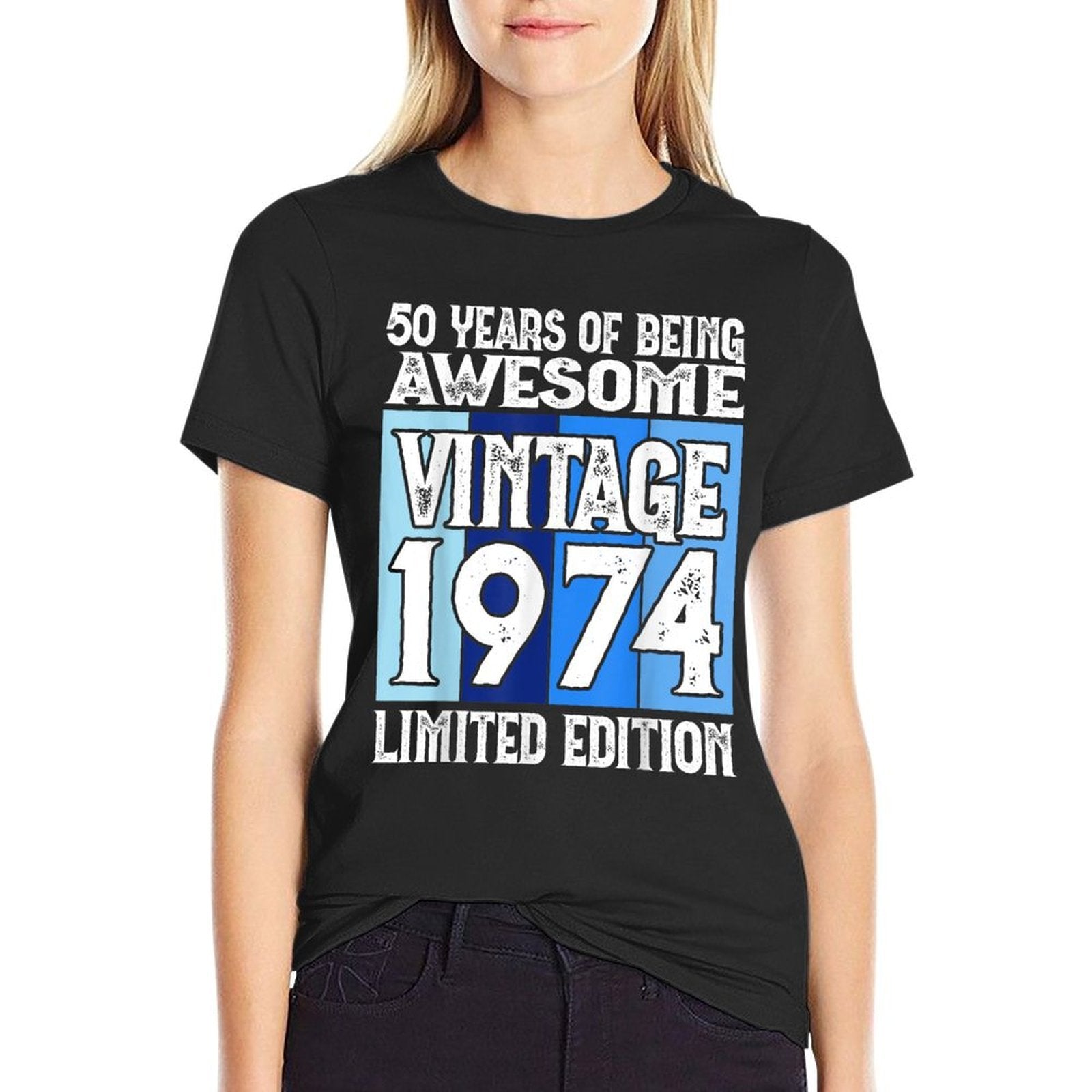 50th Birthday Limited Edition Born in 1974  Durable T-Shirt