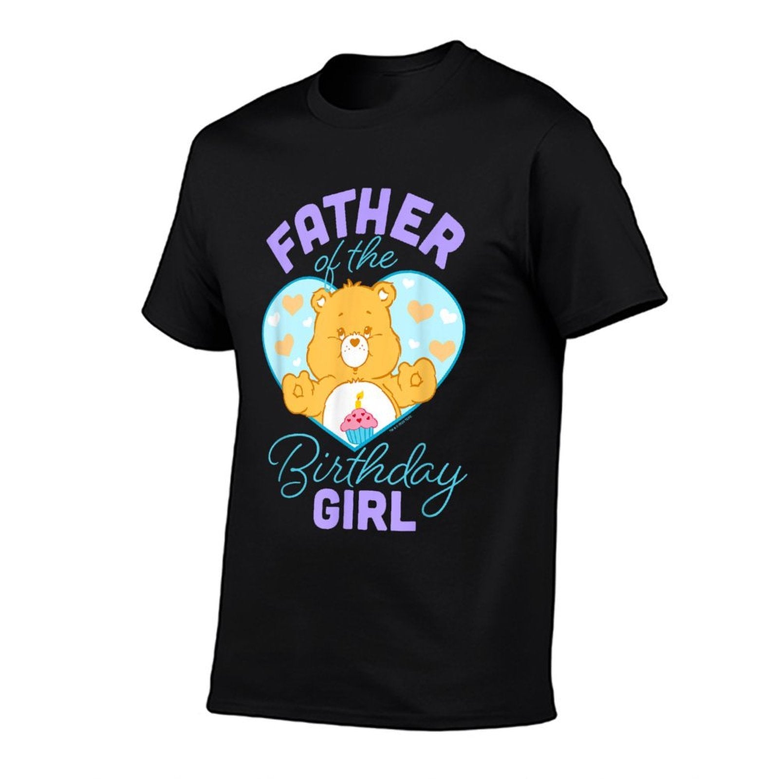 Care Bears Father Of The Birthday Girl Vintage Heart Logo  Lightweight T-Shirt