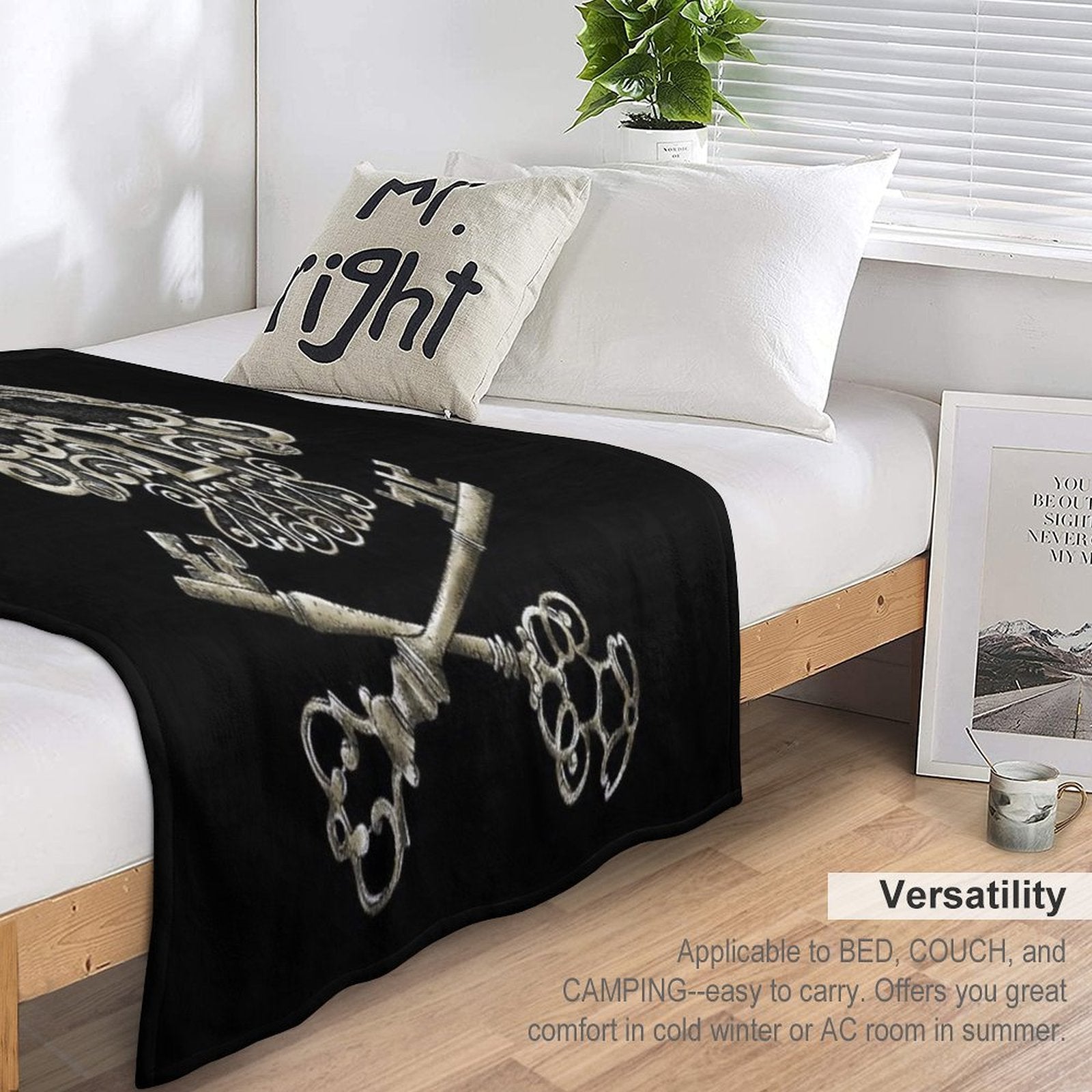 Secrets Easy Care Throw Blanket