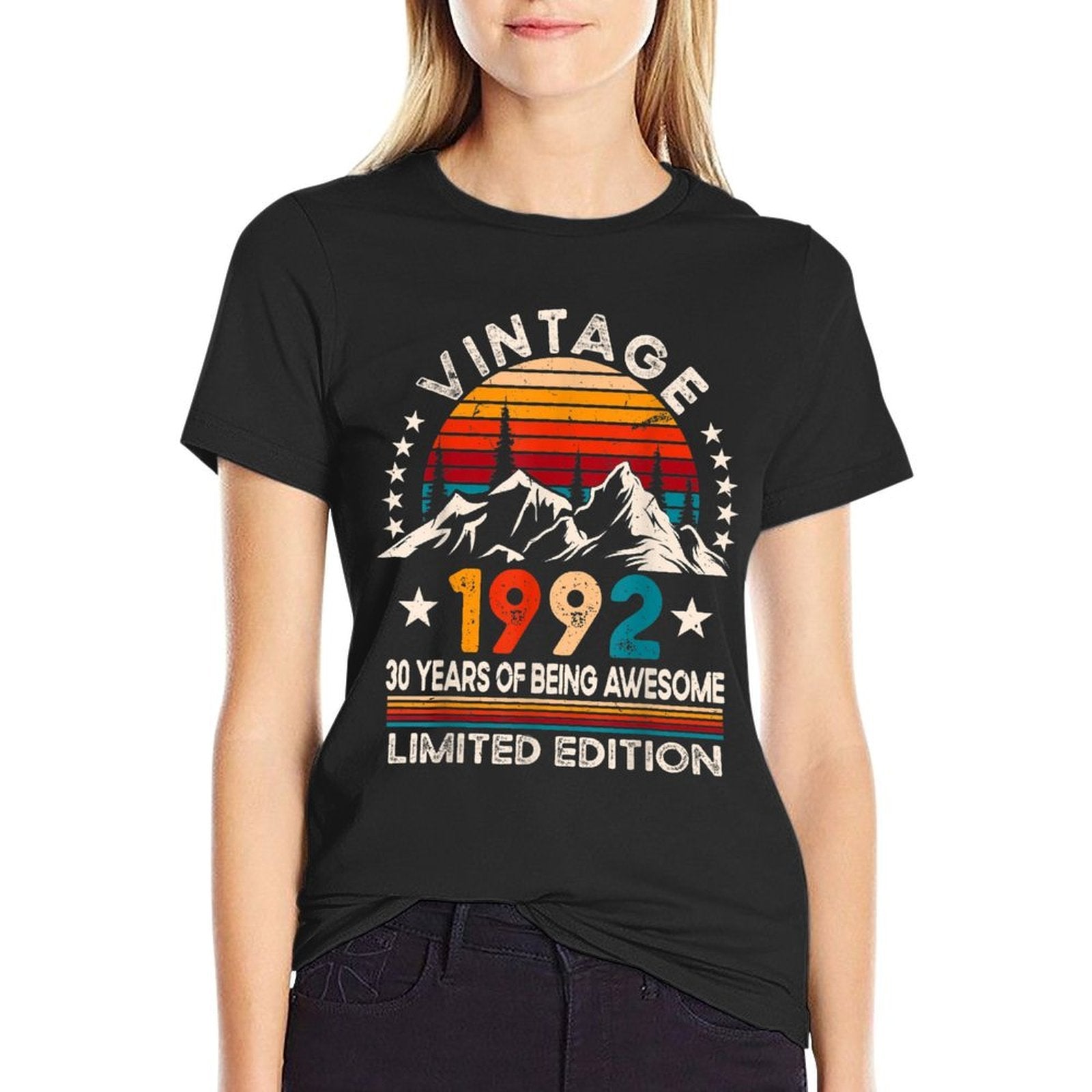 30 Year Old Bday Vintage 1992 Limited Edition 30th Birthday  Affordable Price T-Shirt