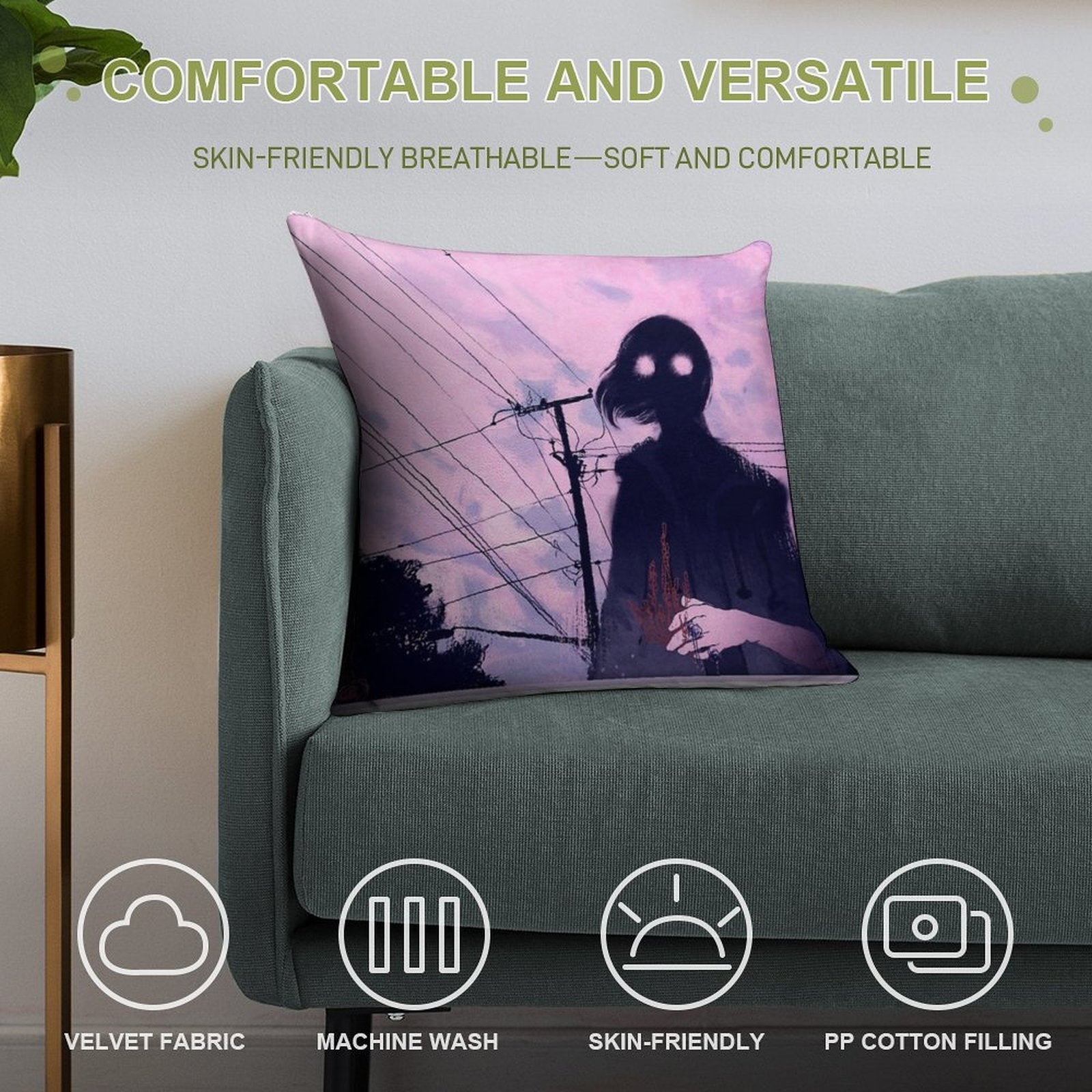 The Beginning Phase Soft Multiple Sizes Throw Pillow