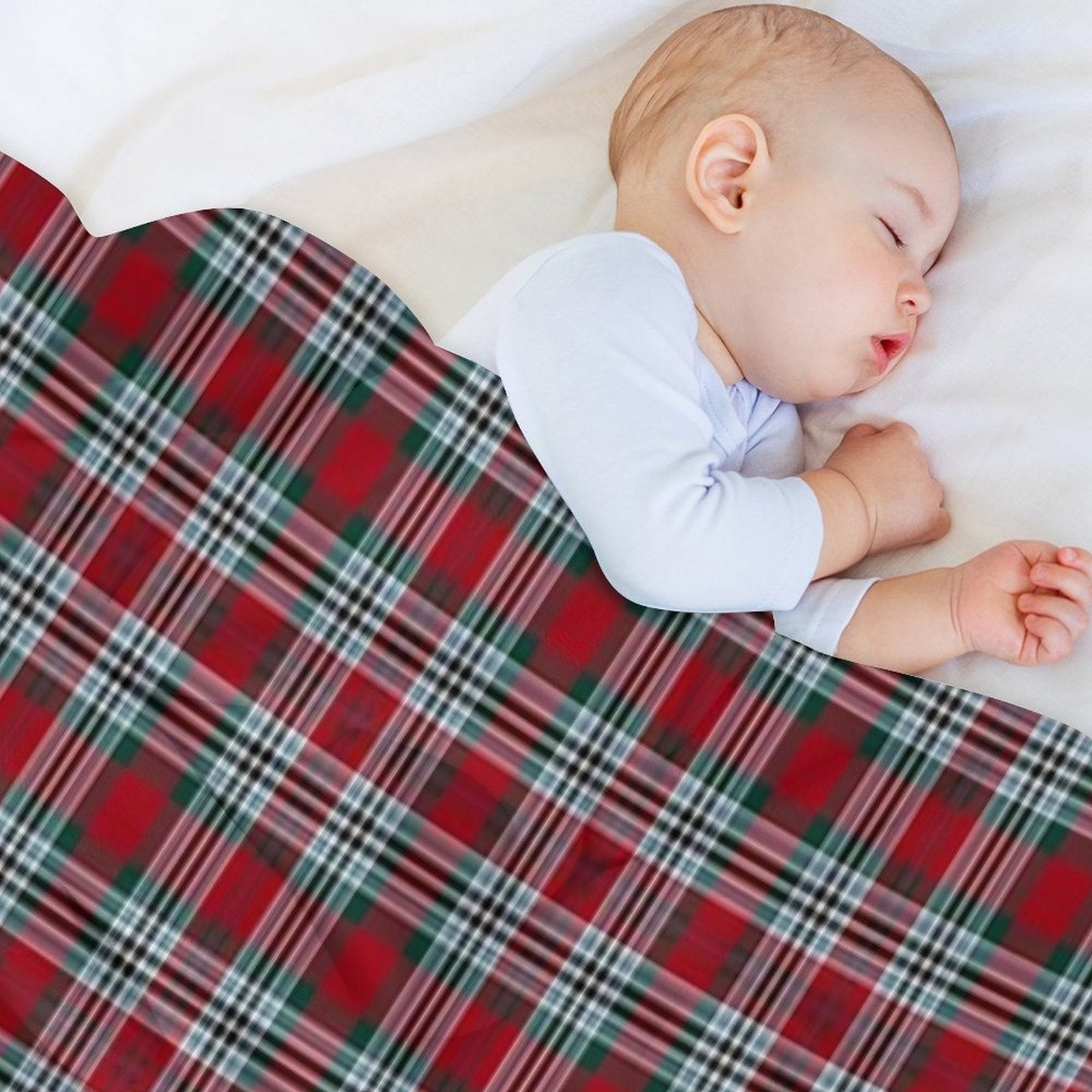 Clan Metcalf Tartan Eco-conscious Throw Blanket