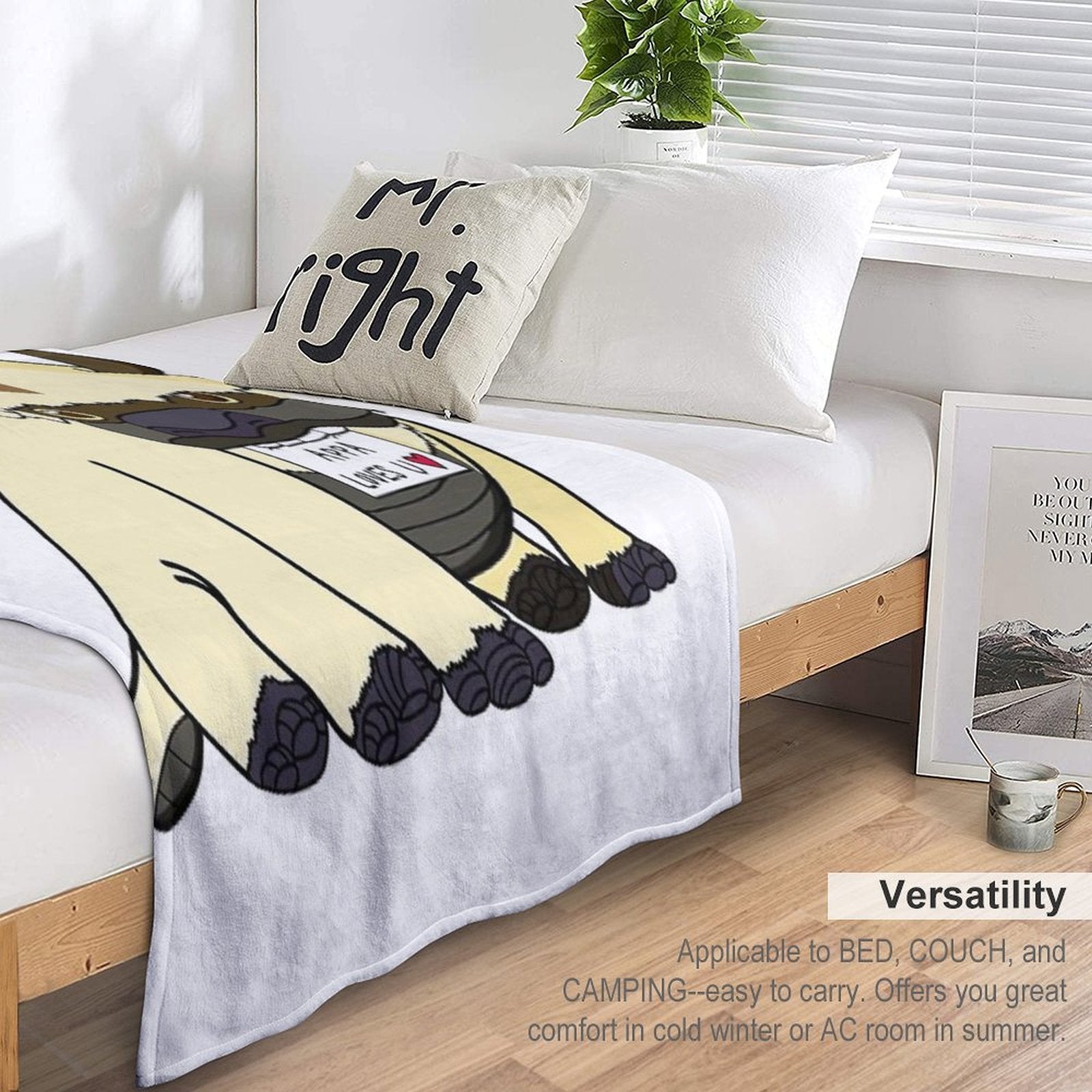 Appa Loves U Premium Throw Blanket