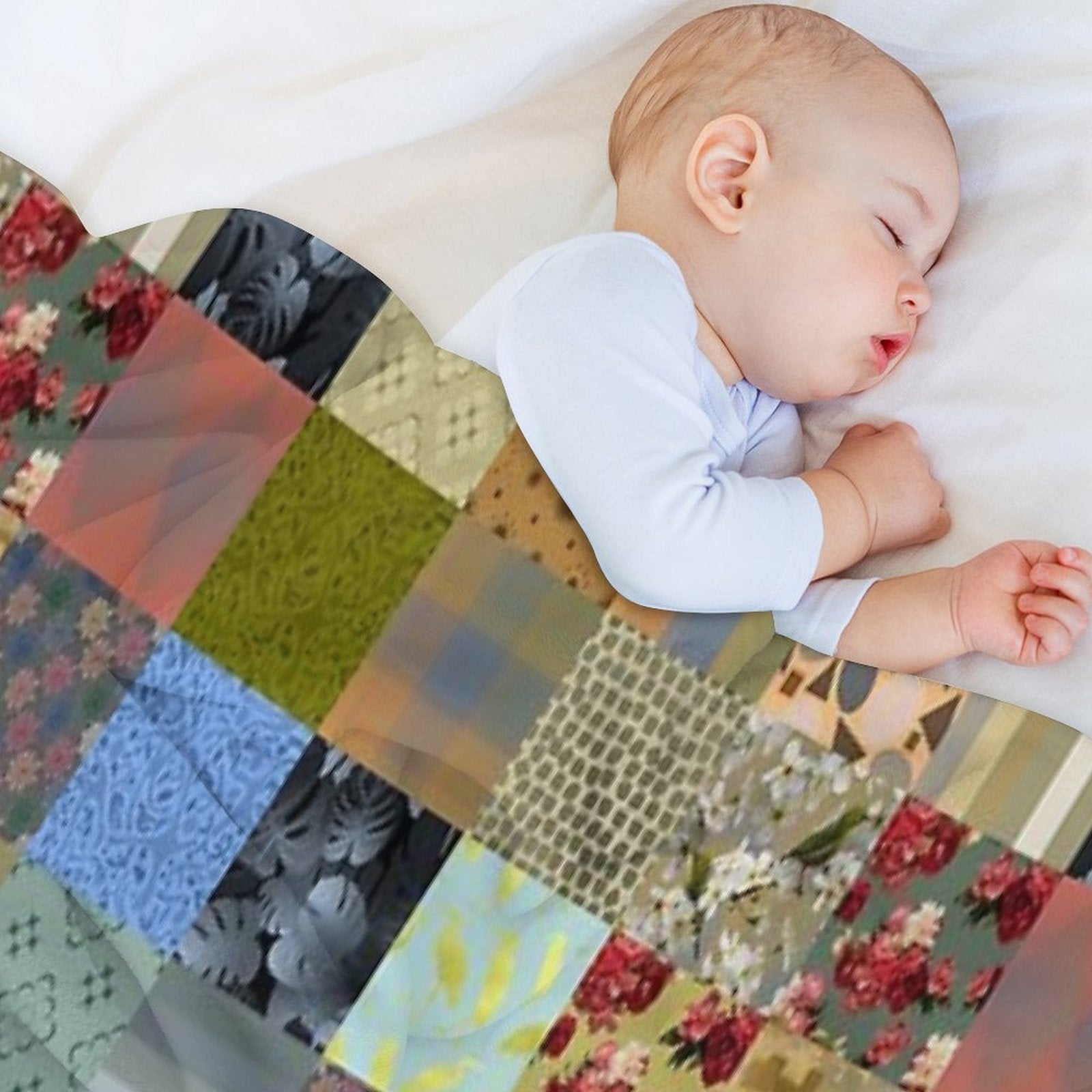 Artticarlo Designs Quilt 1 Repeat 5748 Versatility Throw Blanket