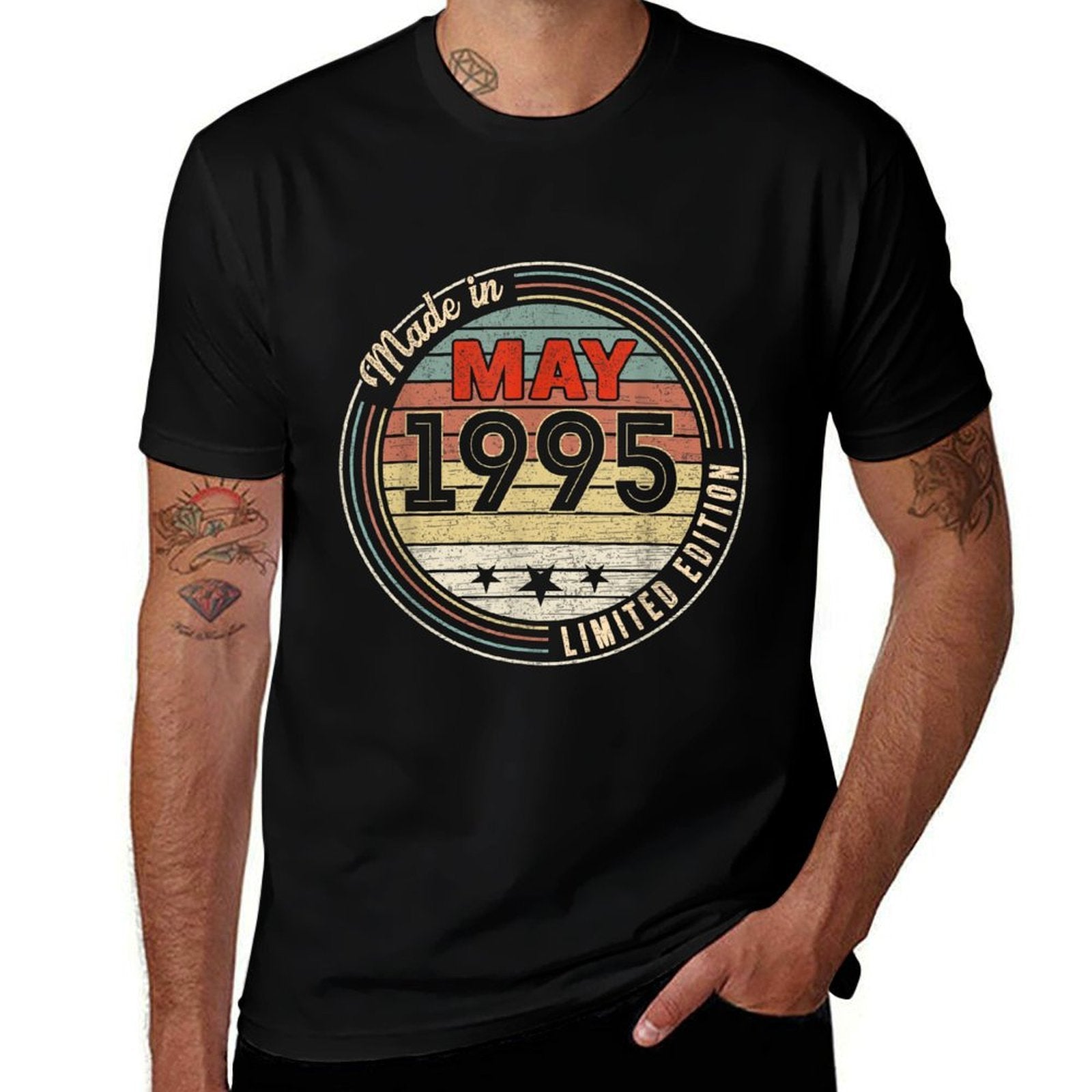 Made In May 1995 Limited Edition 30 Birthday 30 Years Old  Durable T-Shirt