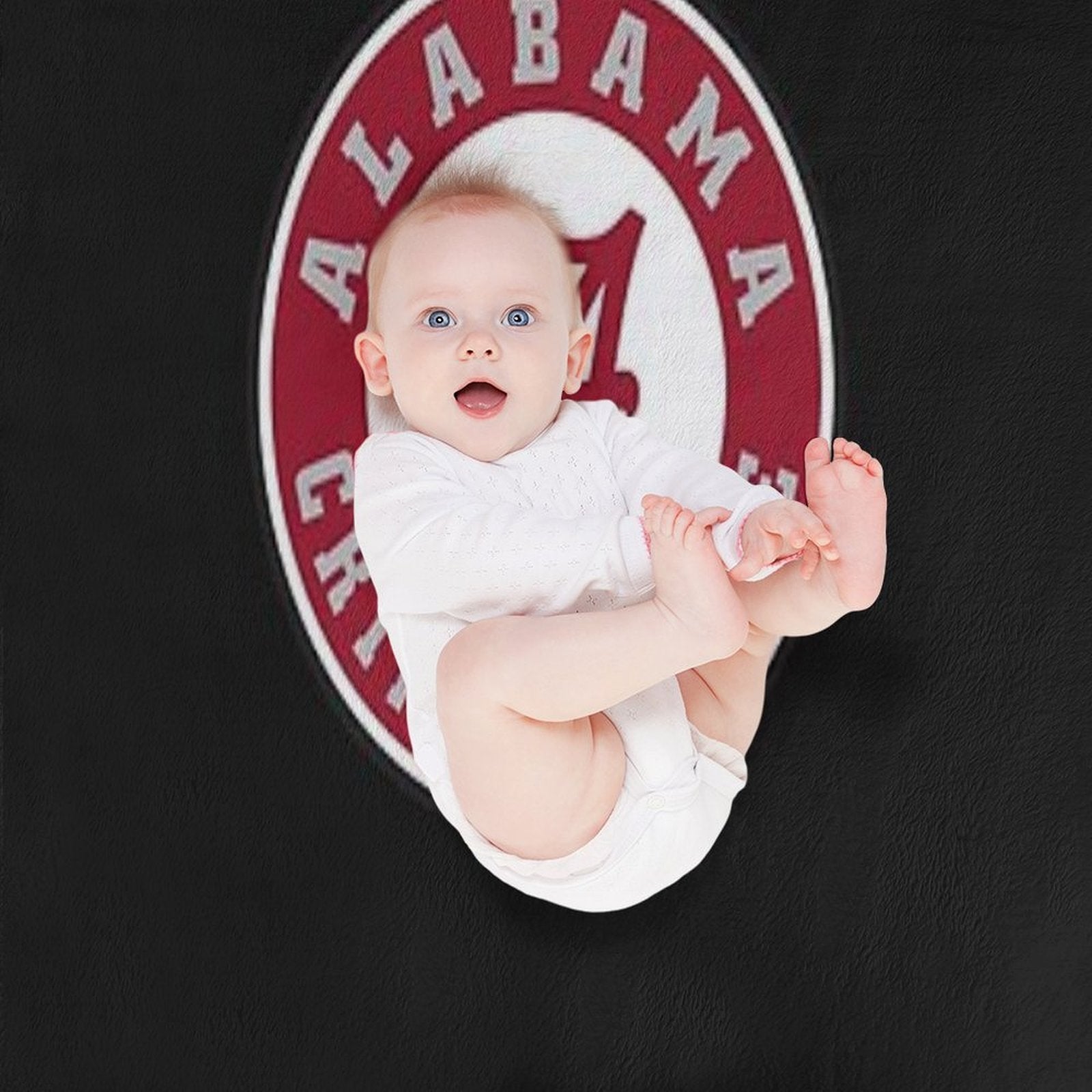 Alabama Logo Classic T-Shirt Lightweight Throw Blanket